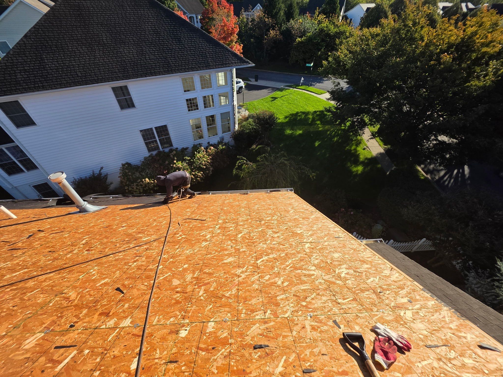 Complete Architectural Shingle Roof Replacement and Sheathing in Frederick by Frederick Roof Repair