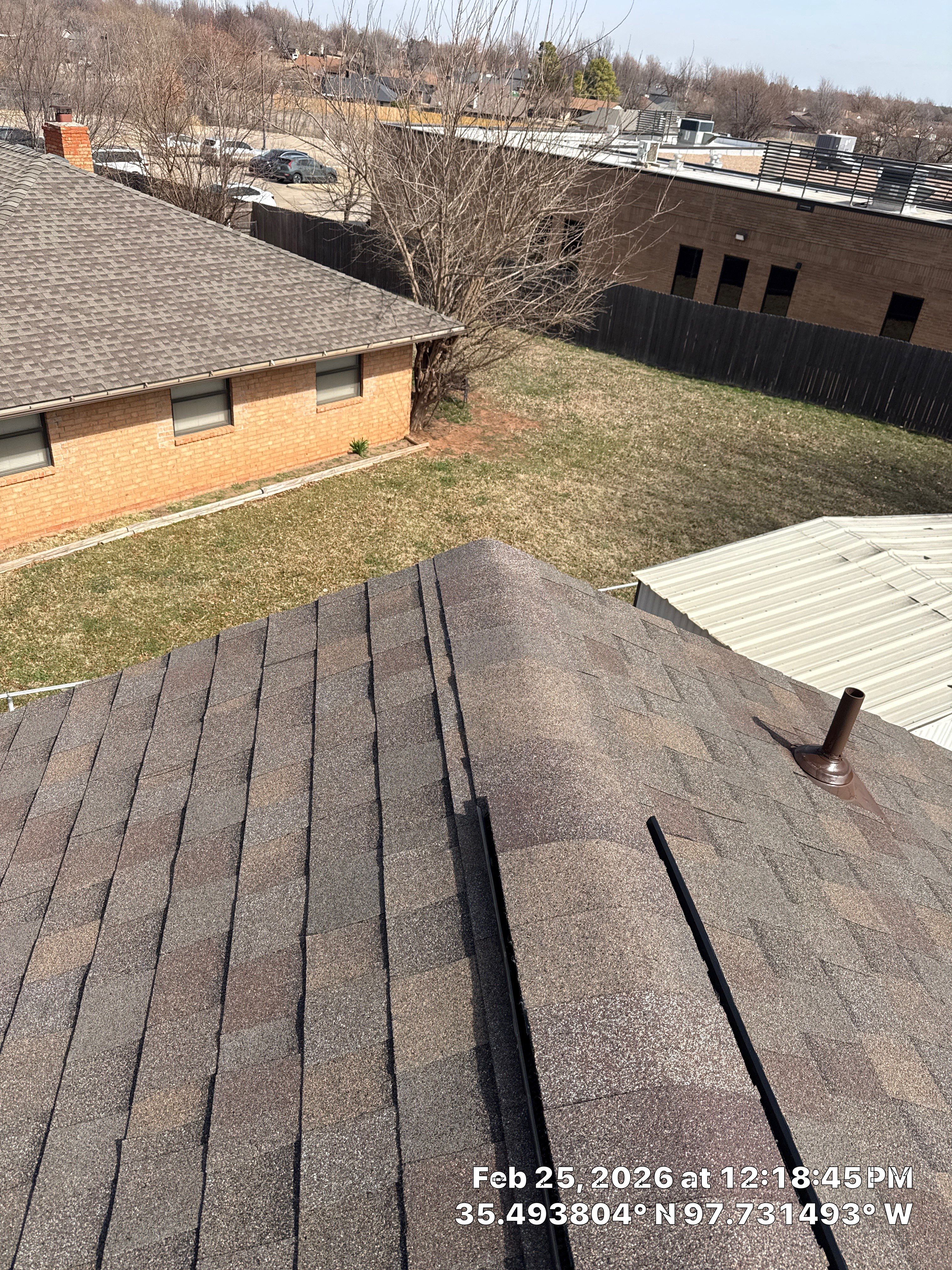 Project in Yukon, OK by OAK Roofing Restoration 