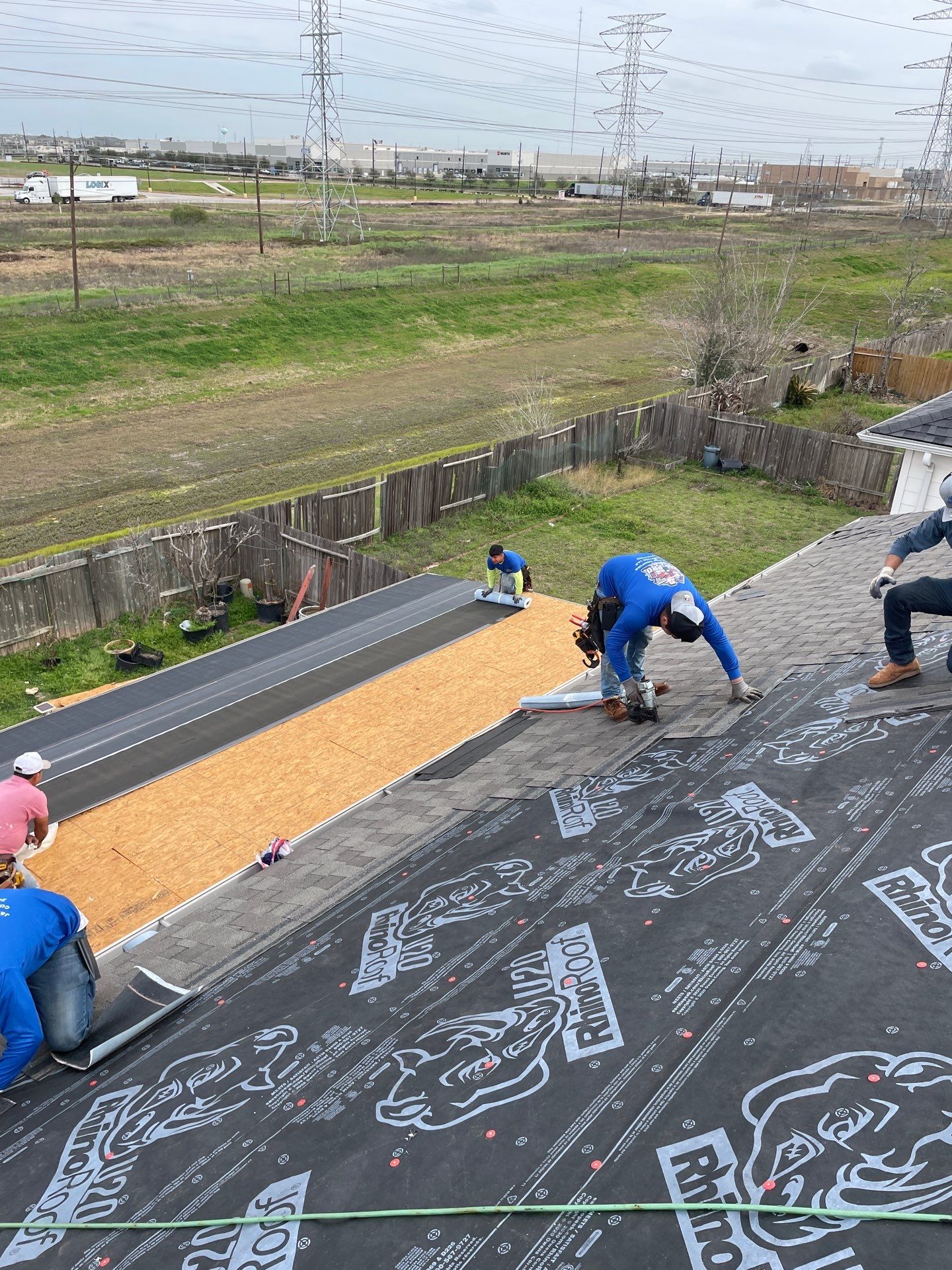 Residential Roofing Installation using Owen's Corning Duration (Lifetime) Shingles by Roof Repair Company
