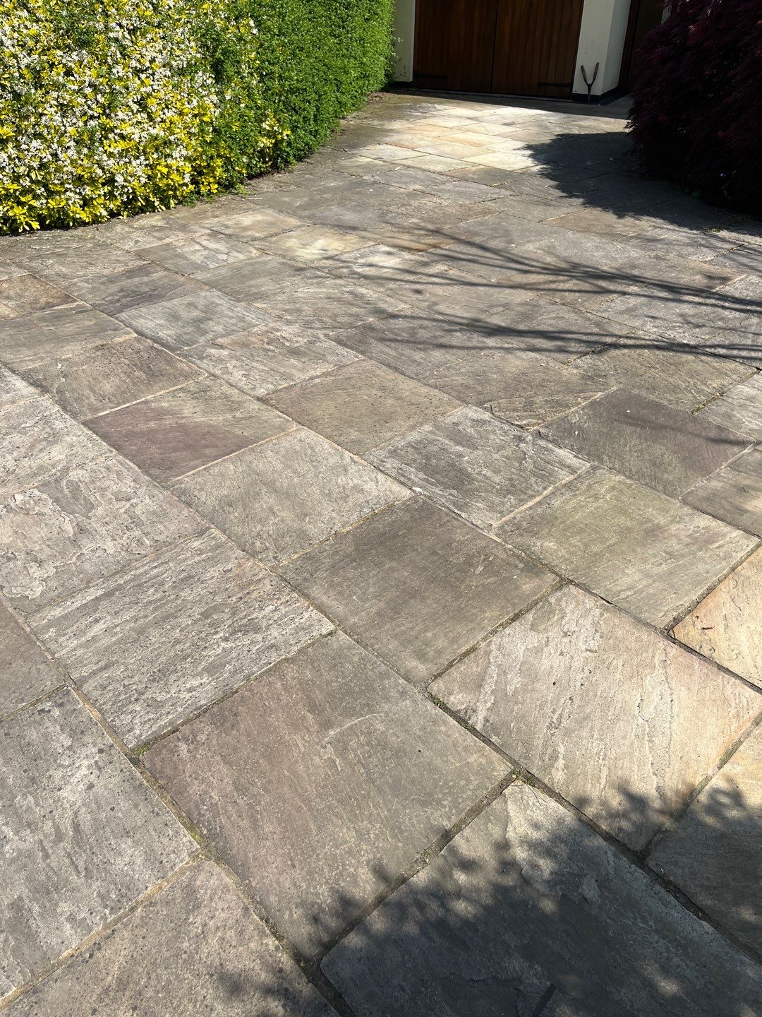Patio Area Spring Clean using honda 21 ltr/min by Ges Exterior Cleaning ltd