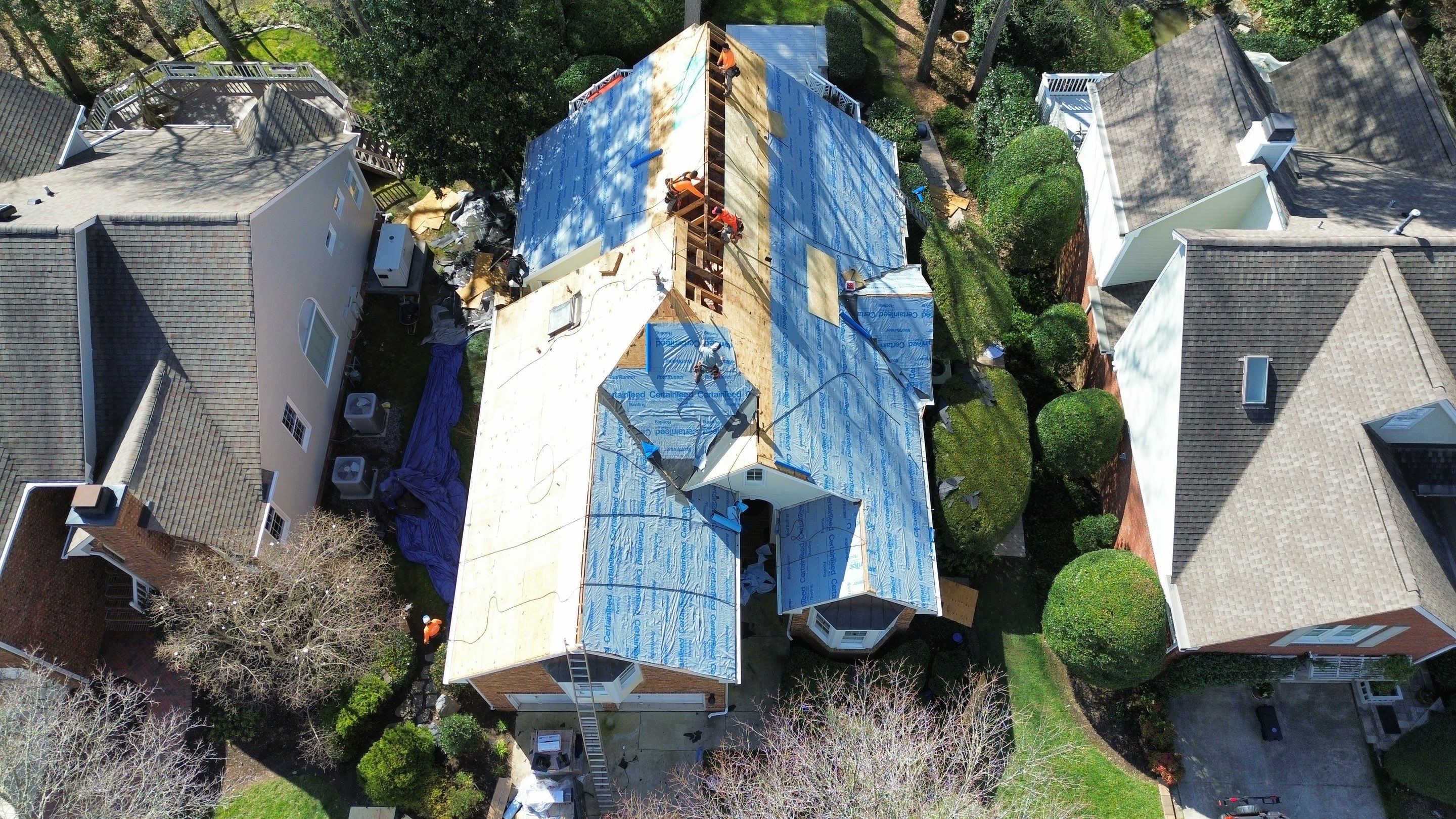 Roof Replacement in Cary, NC by On Tops Roofing