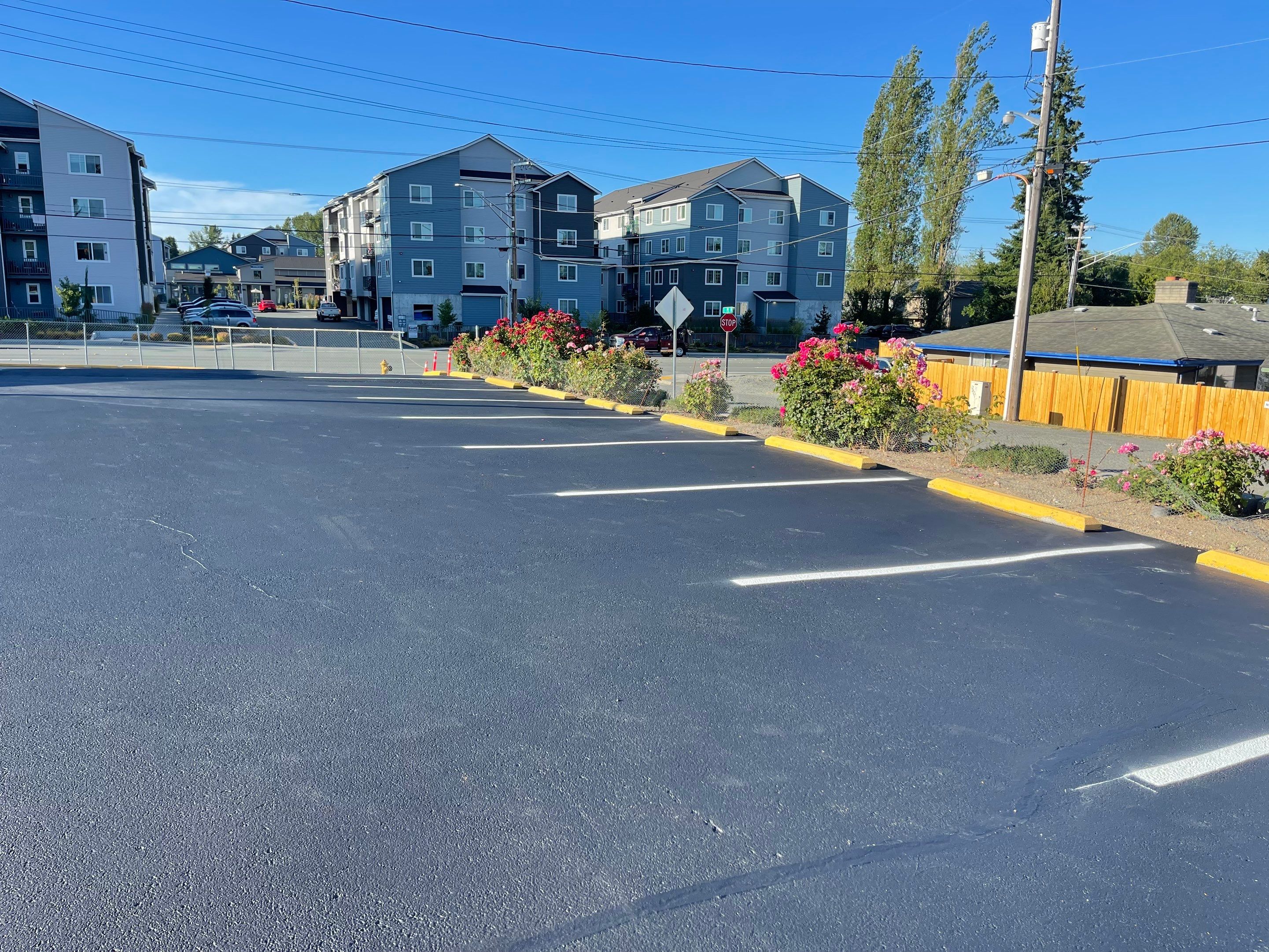 Parking Lot Sealcoat & Striping Repair   by Jireh Asphalt & Concrete Inc 