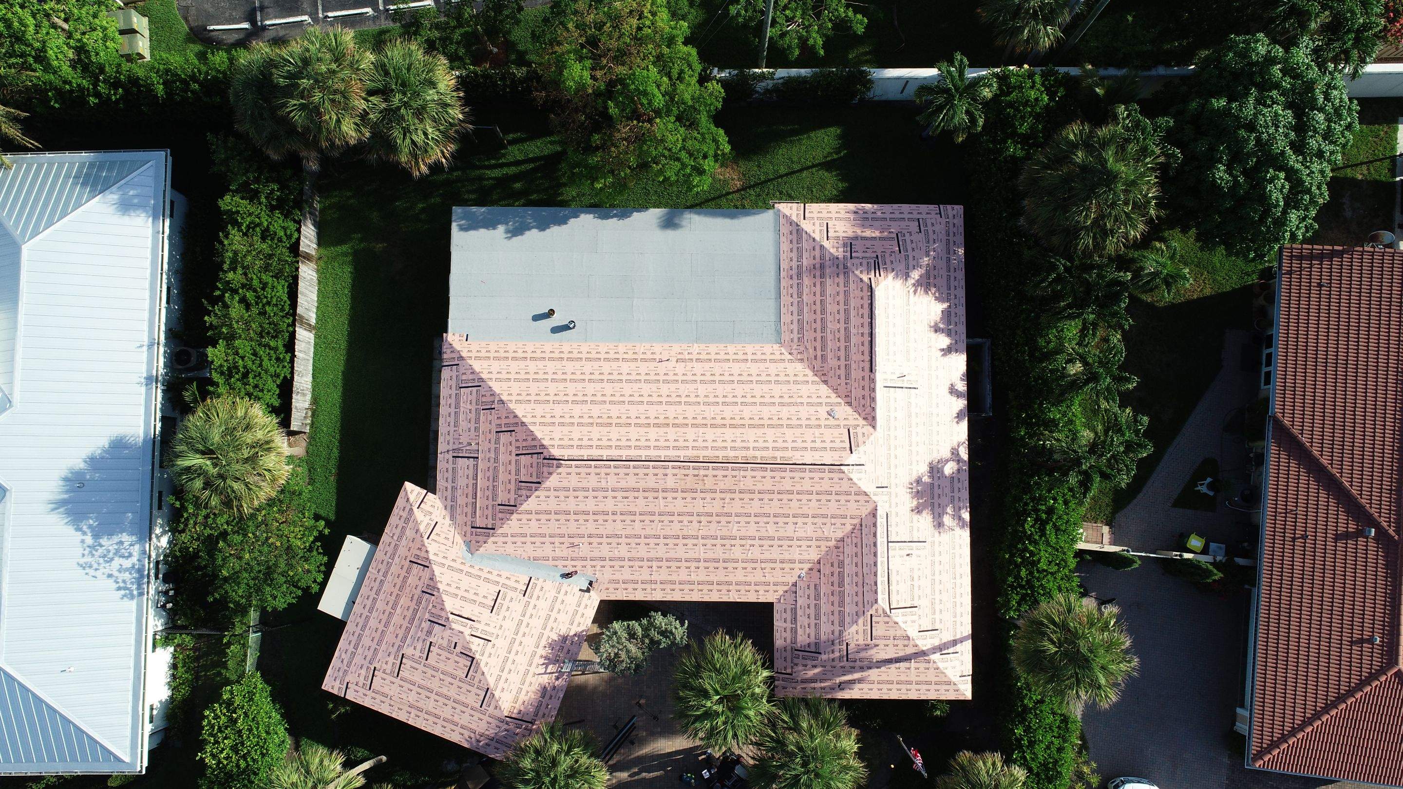 Residential Re-Roof using MS Metals, Aluminum Standing Seam Roof by First Due Roofing