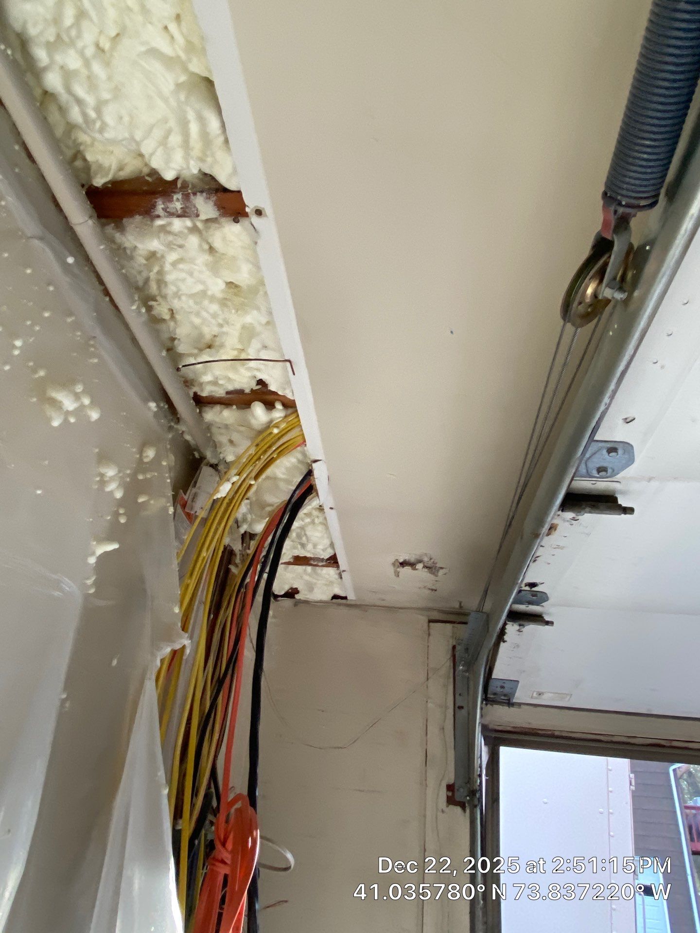 Exterior Walls Using Closed-Cell Spray Foam by NYS Foam & Energy
