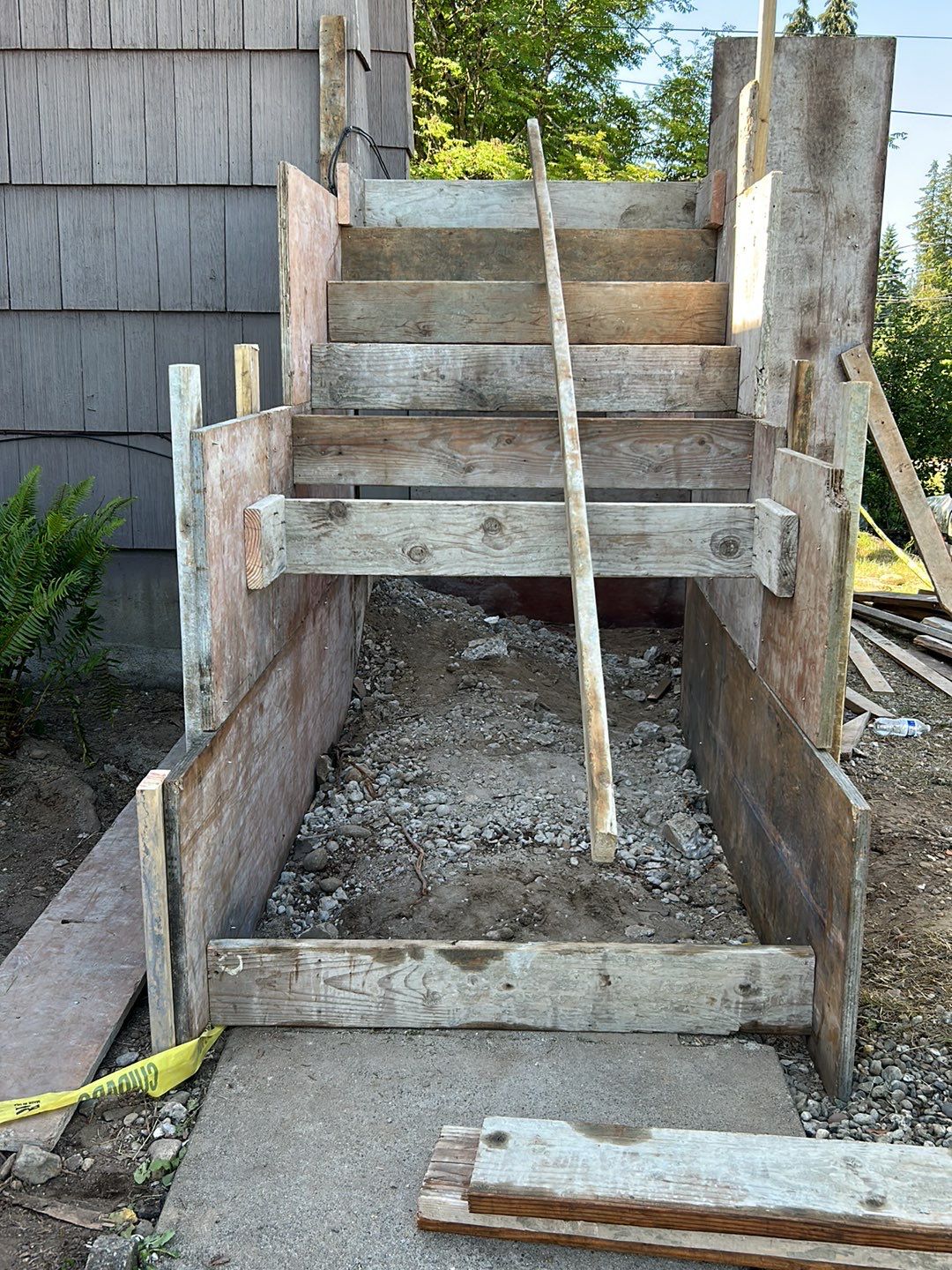 Cheyanne | Concrete Wall & Stairs  by Jireh Asphalt & Concrete Inc 