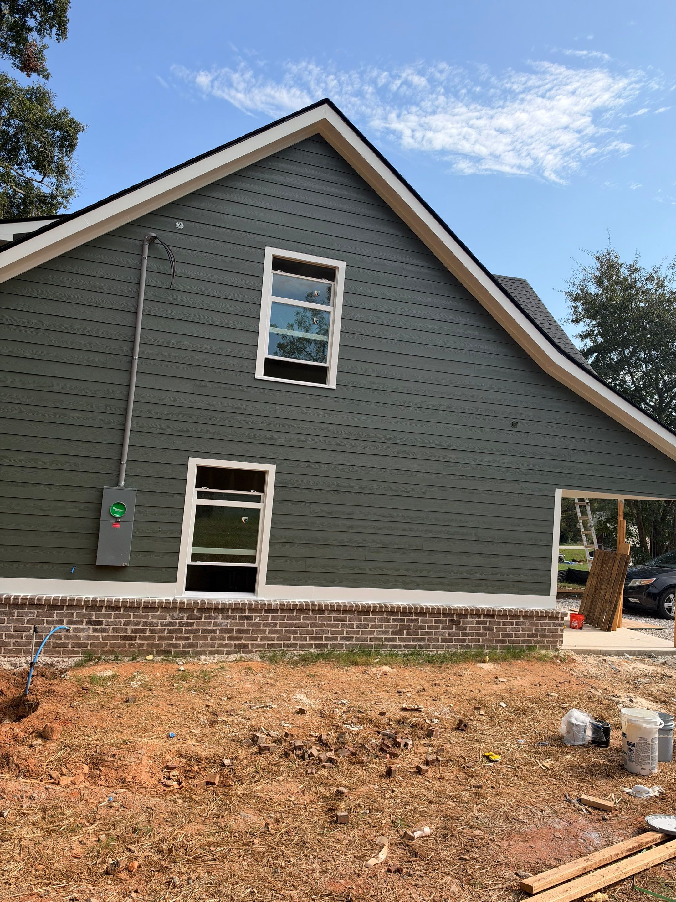 New Construction Exterior Painting in Social Circle by PGP Surface Solutions, LLC