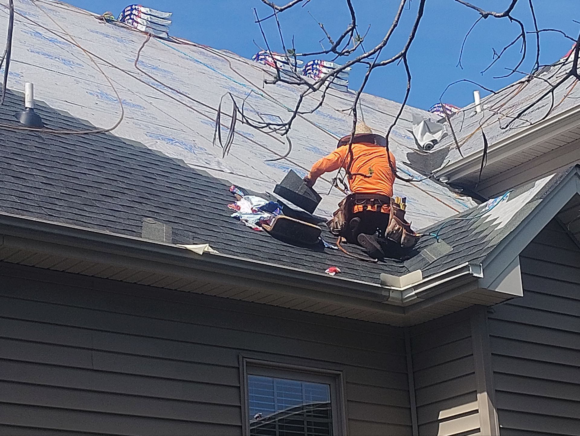 Full Roof Replacement by Just In Time Roofing and Restoration