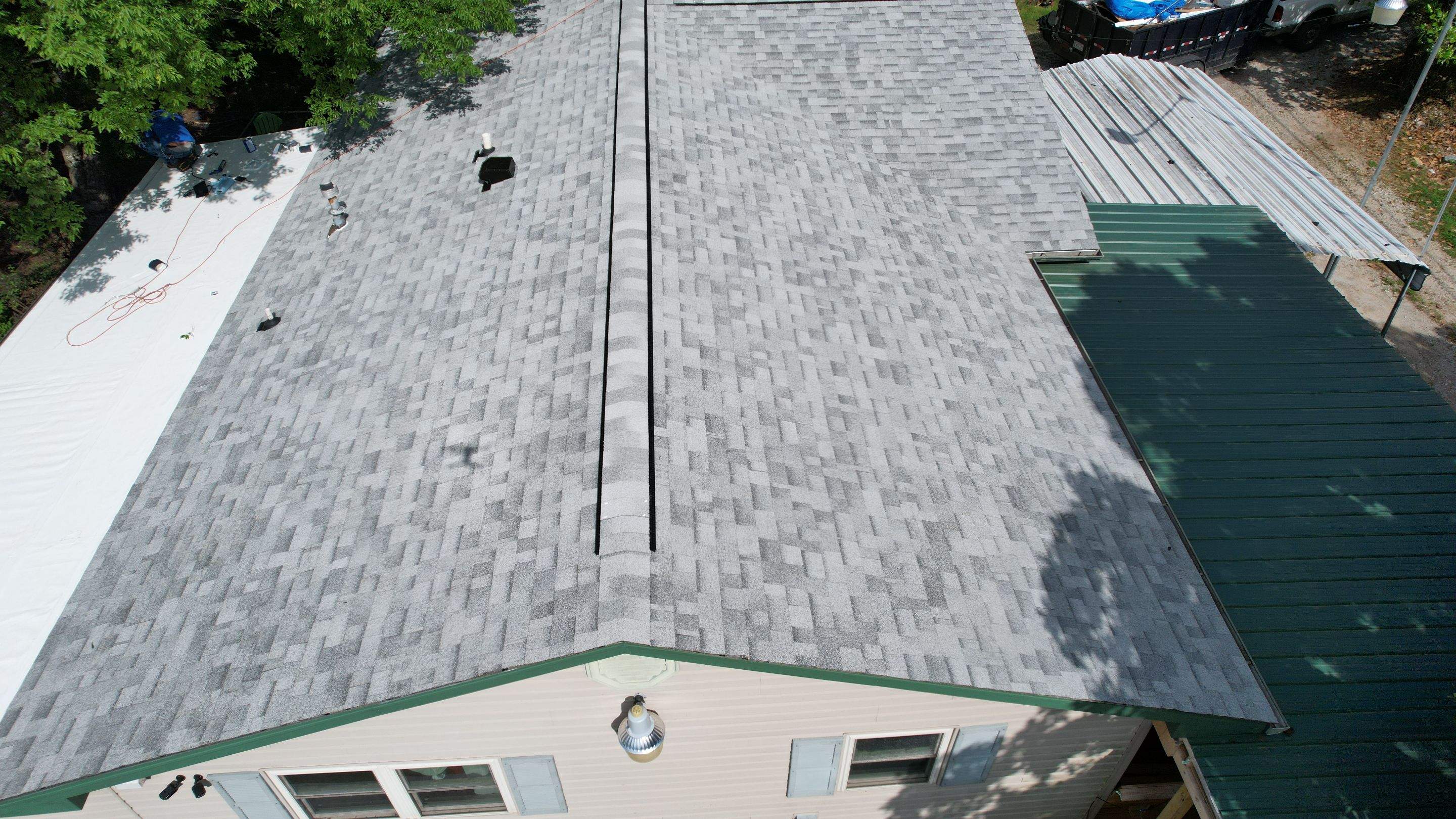 Residential Shingle Reroof using Malarkey Vista by Hostetler Roofing
