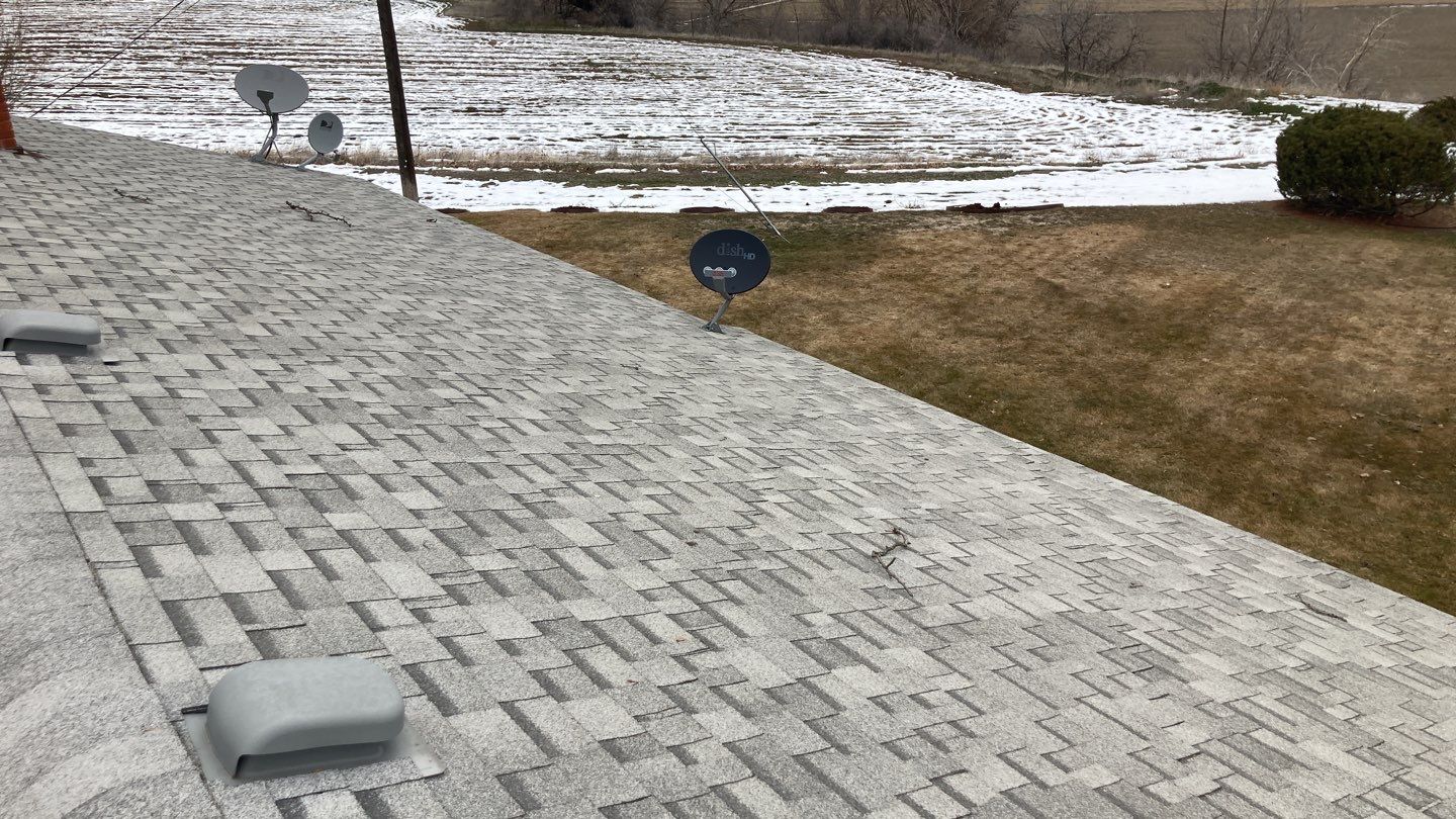 Low pitched Residential Roofing Installation using Owens Corning Oakridge by ID Roofing LLC