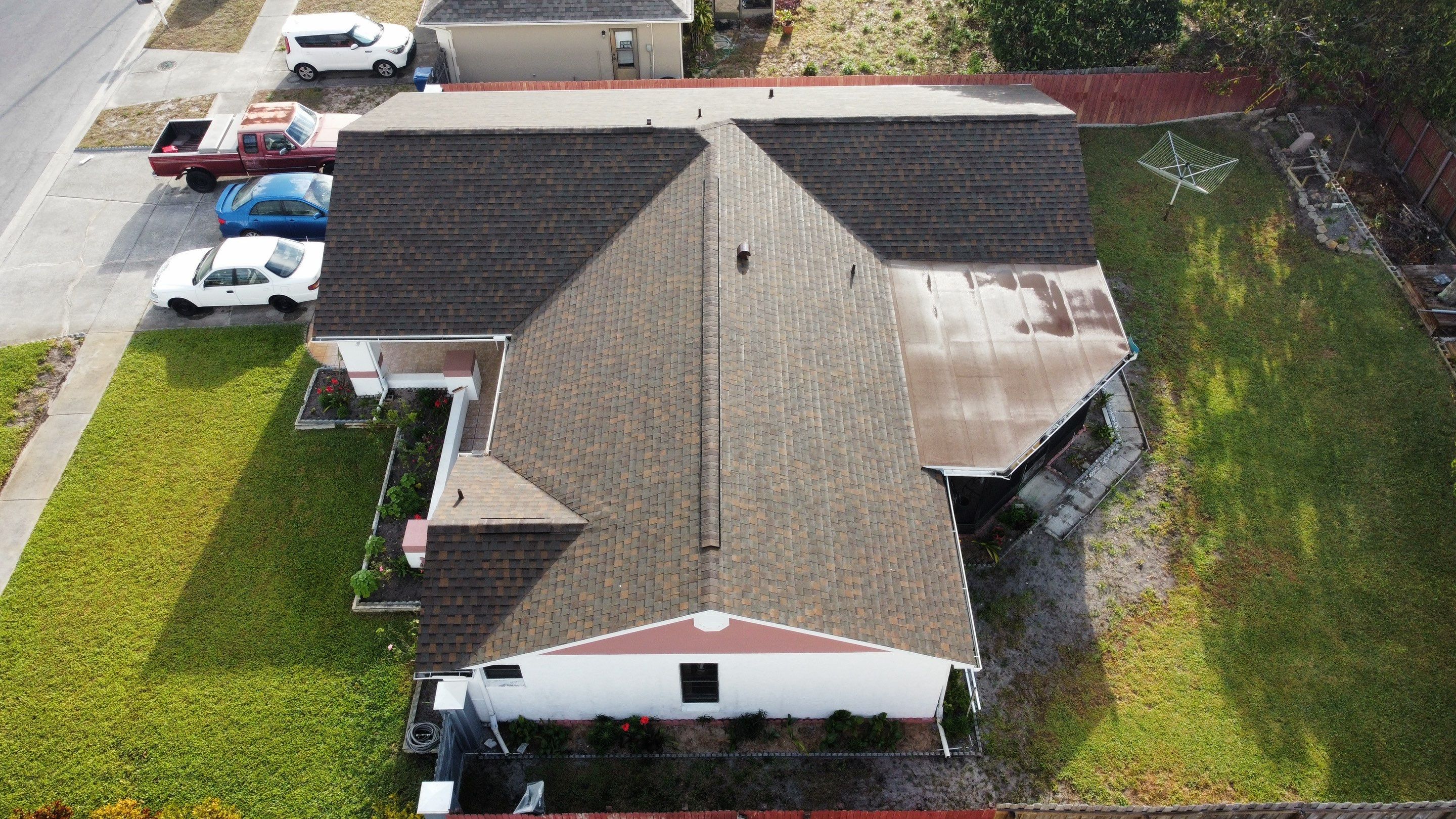 Roof replacement in Holiday FL, by Steadfast Roofing