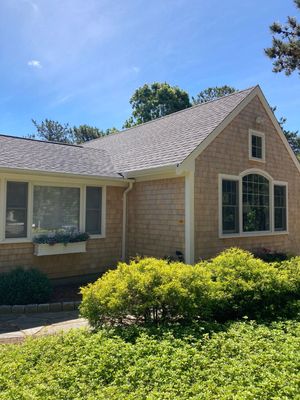 Eastham Installation of K-Style Aluminum Gutter