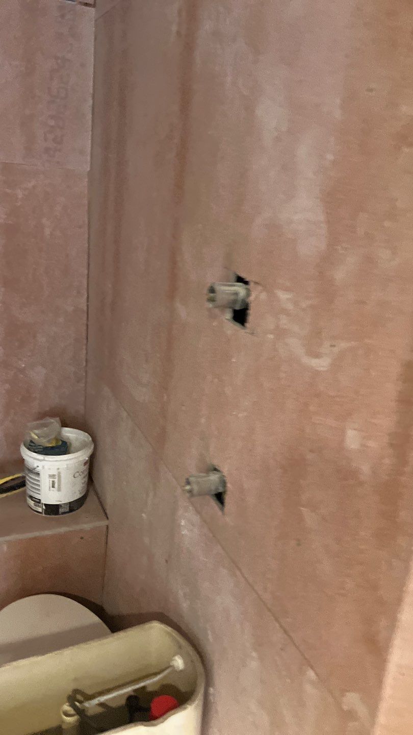 New Tile Shower and Bath Floors by Footprints Floors of Nashville