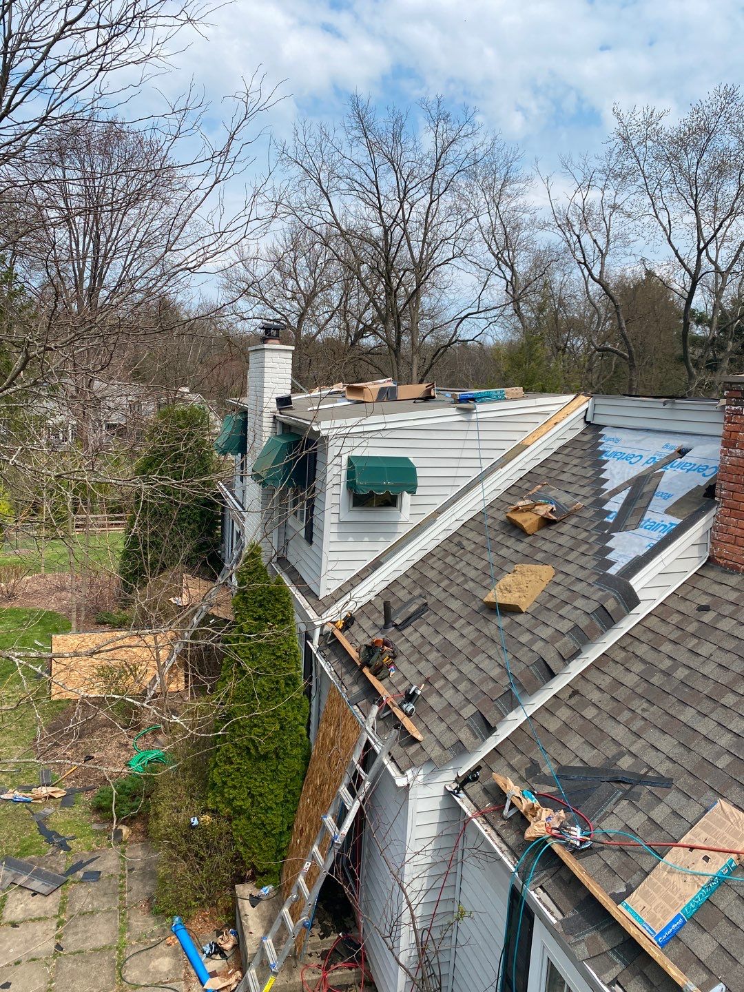 Roof Replacement using CertainTeed Landmark by 180 Contractors
