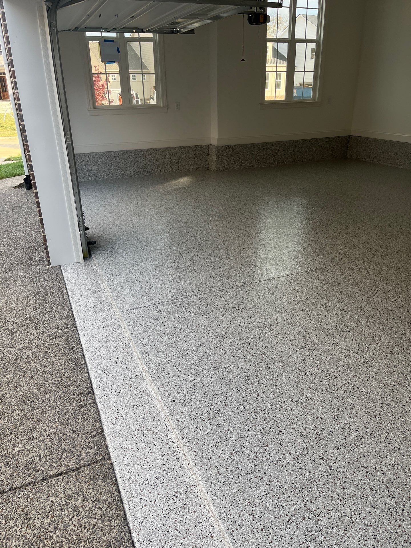 Garage Floor Coating using Coyote by My Garage Floor Guys