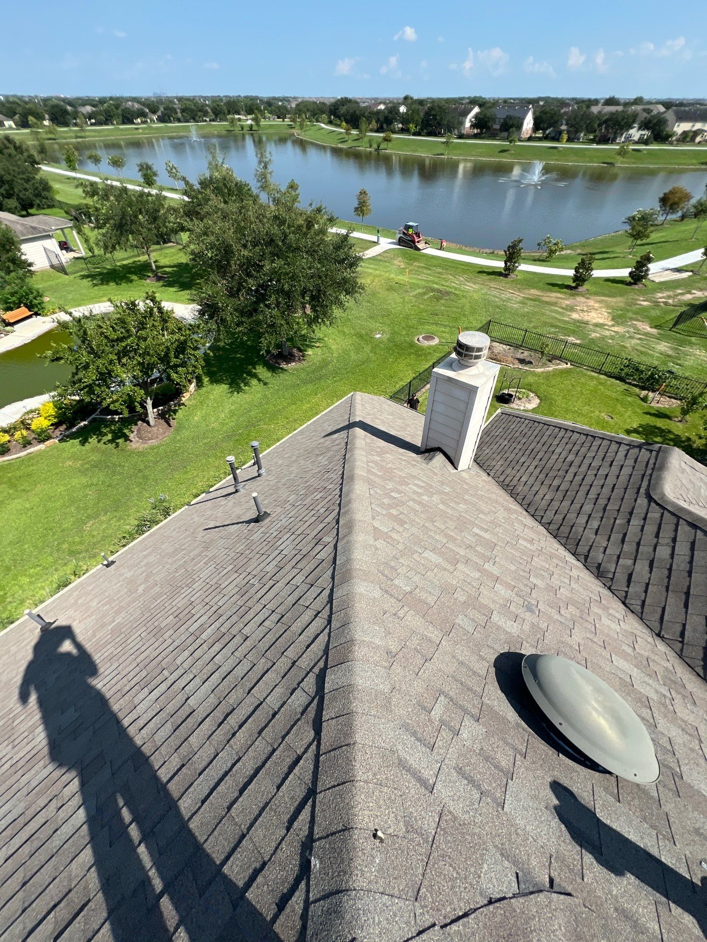 Hail Damage using Owen's Corning Duration (Lifetime) Shingles by Roof Repair Services LLC