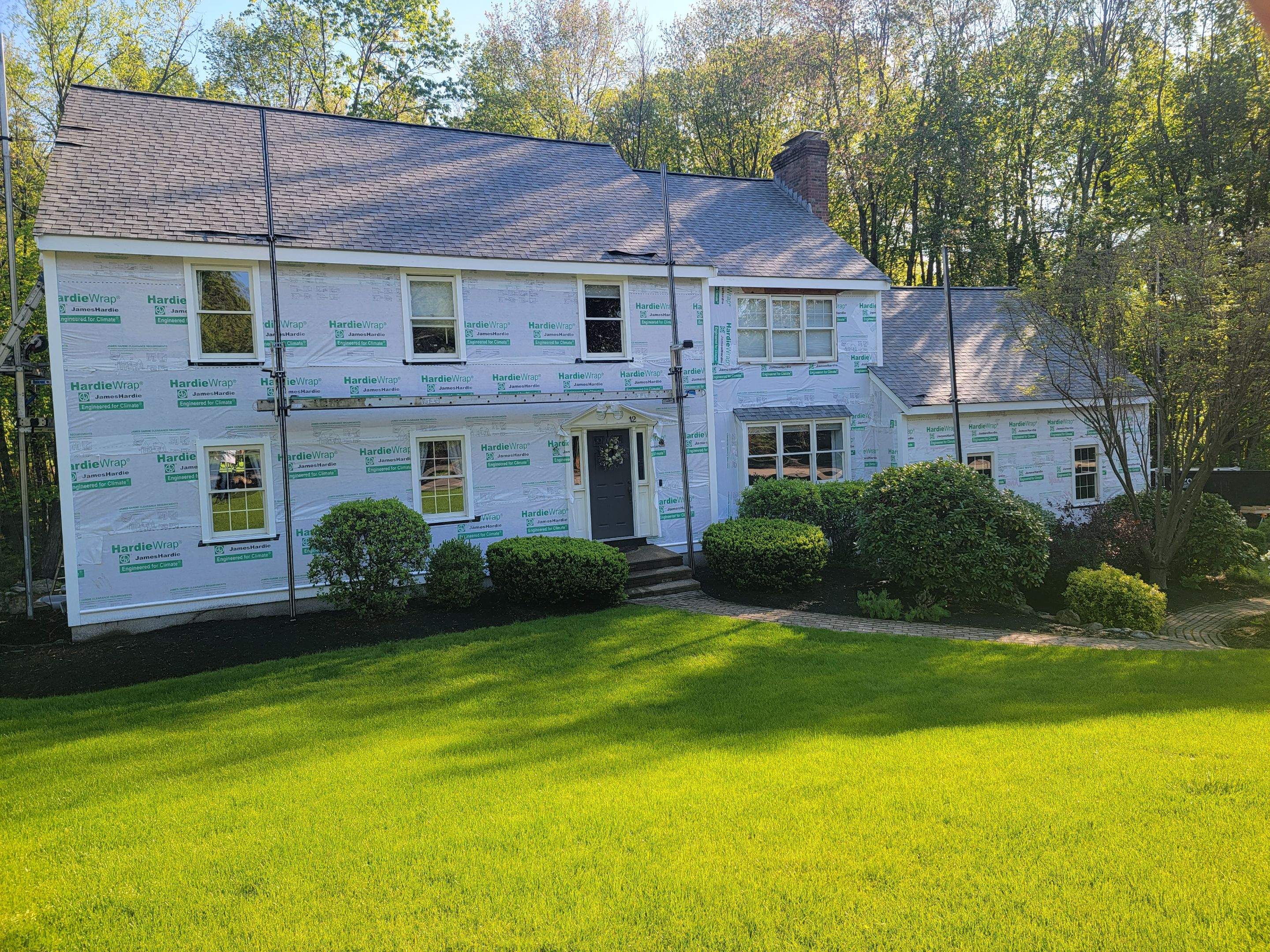 Siding Installation using James Hardie by UBrothers Construction