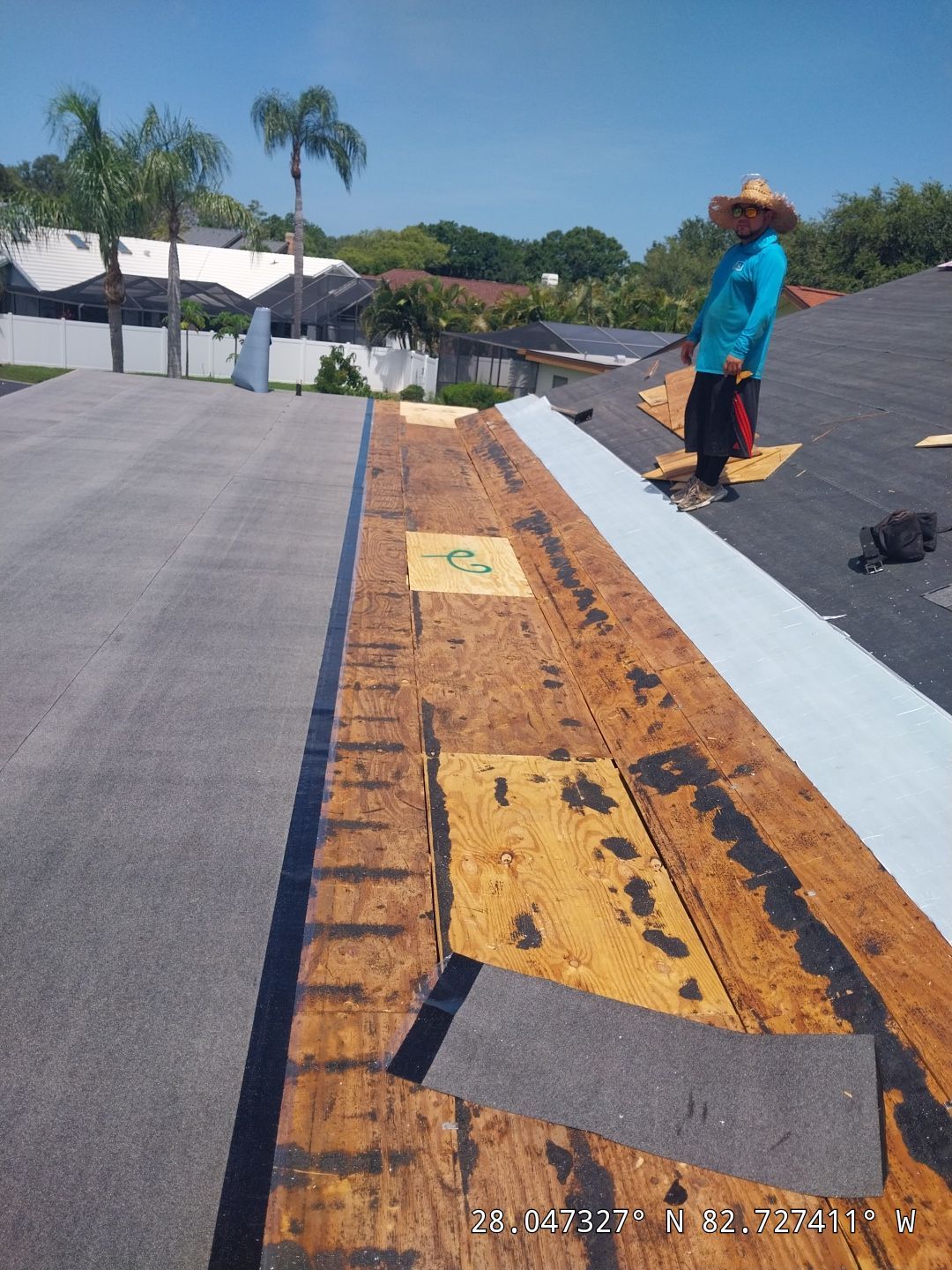 Project in Clearwater 33761 by Mitchell Roofing Company LLC