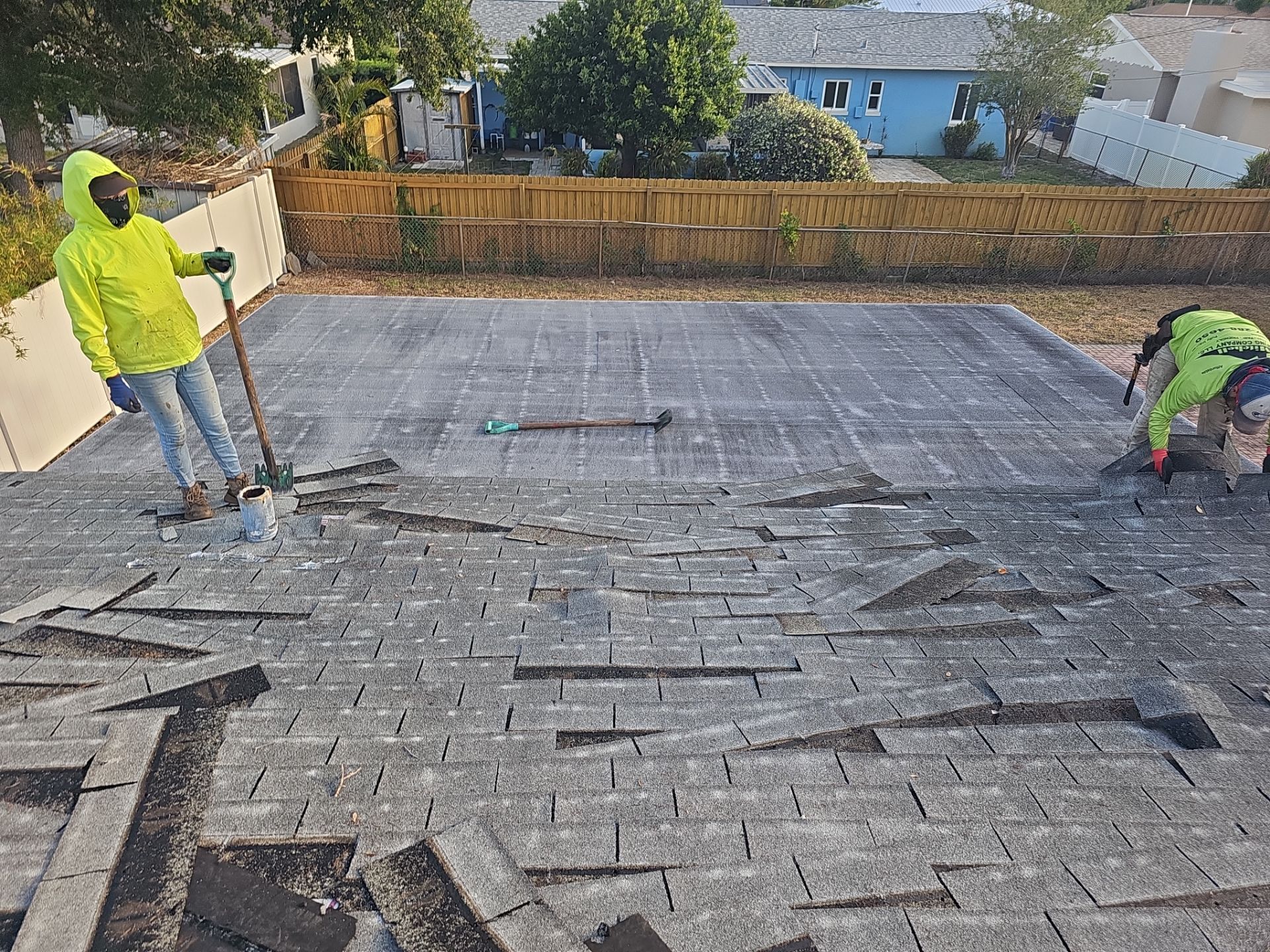 Project in St. Petersburg 33710 by Mitchell Roofing Company LLC 