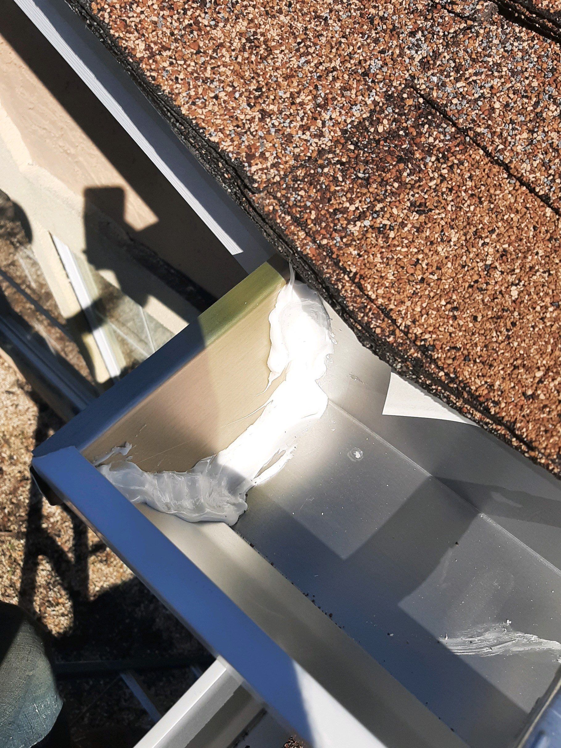 Seamless Gutter Installation using White K-Style Gutters by Gutter Professors