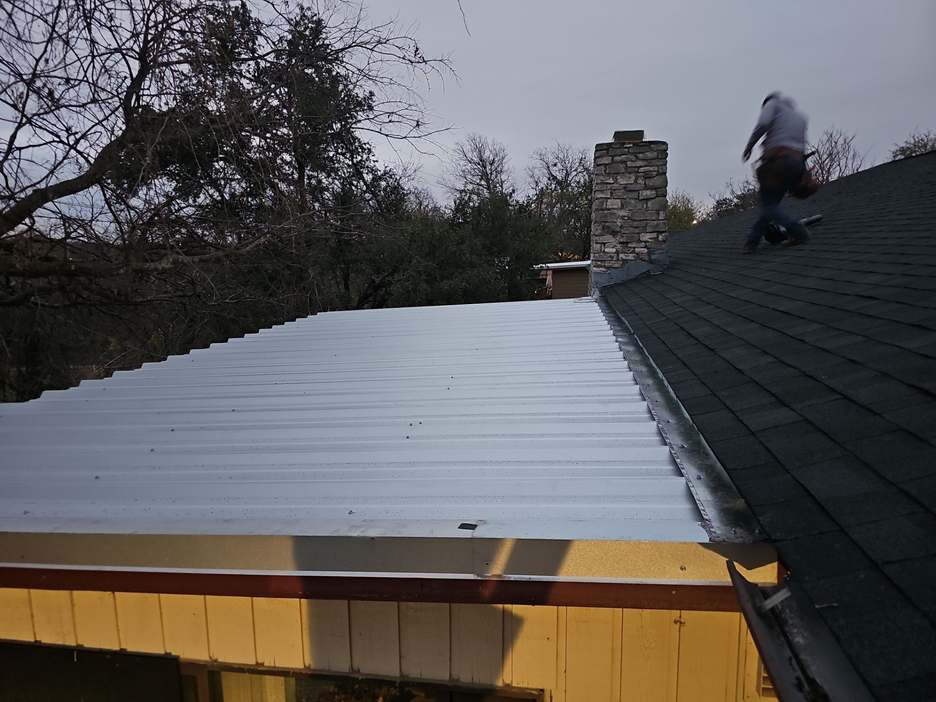 Residential Roofing Installation using IKO Dynasty Shadow Brown by DeZign Roofing & Exteriors