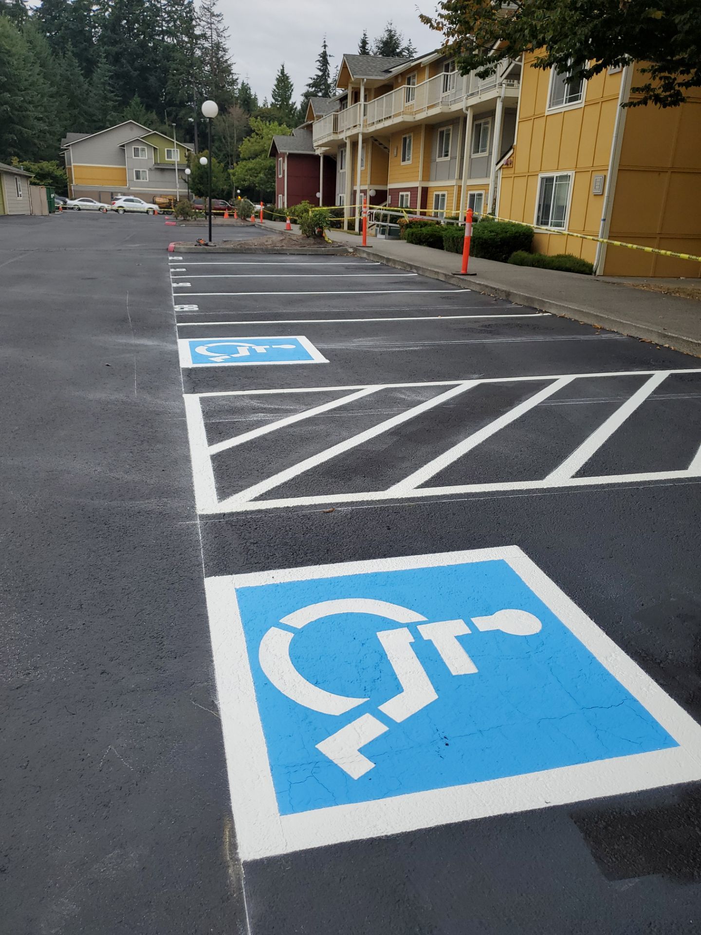 Mercy Housing | Sealcoating & Striping by Jireh Asphalt & Concrete Inc 