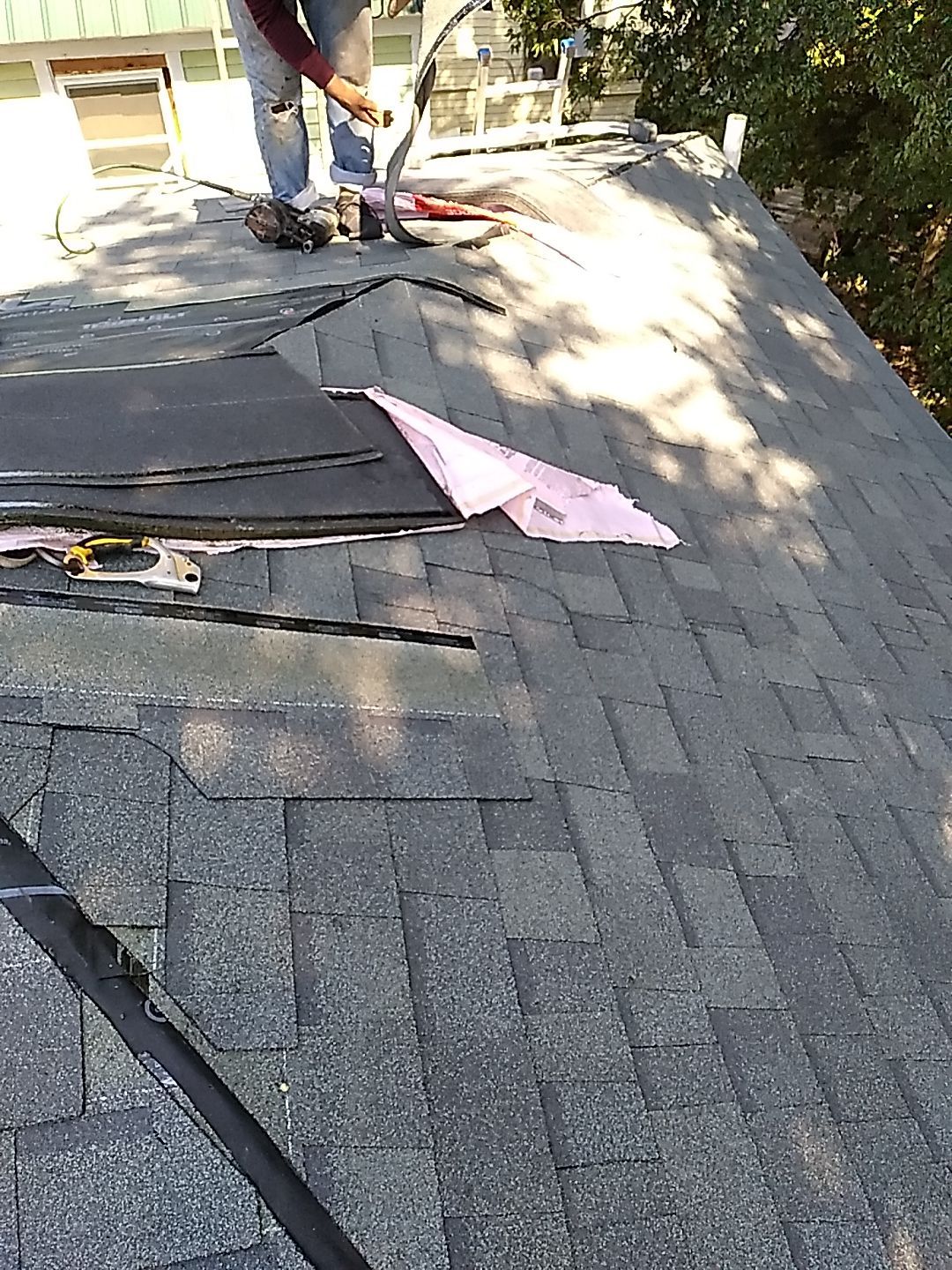 Residential Roofing Installation using Owens Corning® Oakridge Estate Gray by Indigo State Roofing