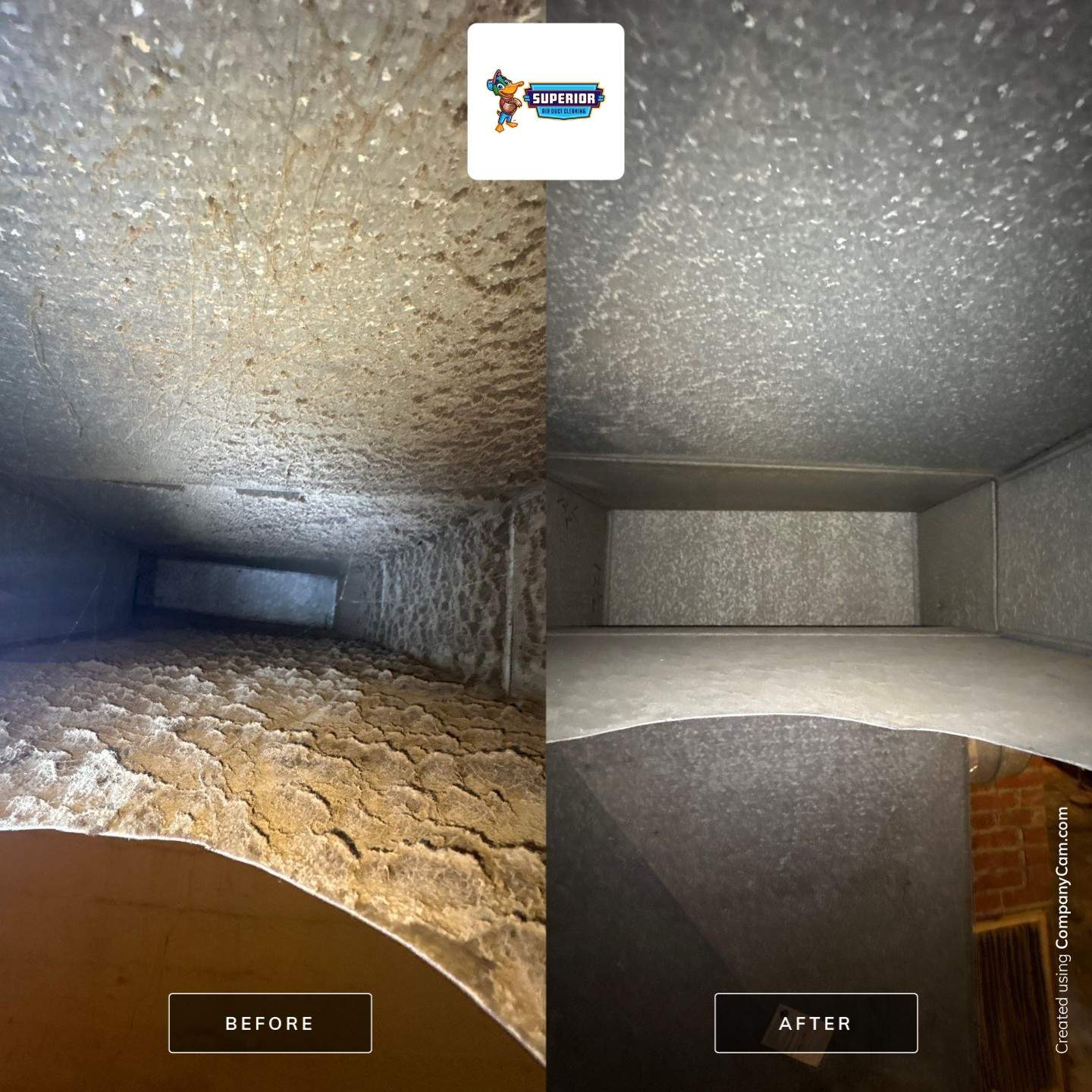 Air Duct Cleaning With a Vacuum Truck in Farrell, PA by Superior Air Duct Cleaning