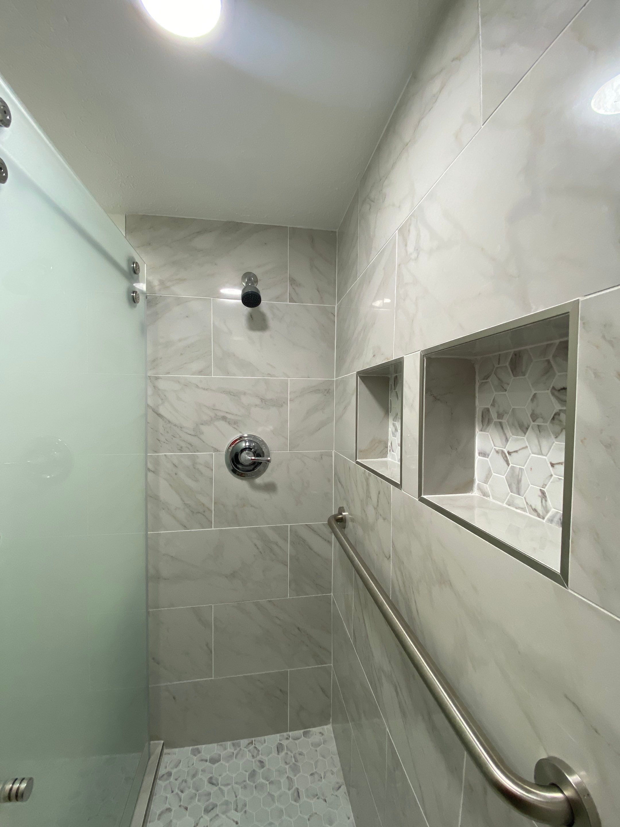 Bathroom Remodel - Harry & Karen B. by 360 Construction & Roofing