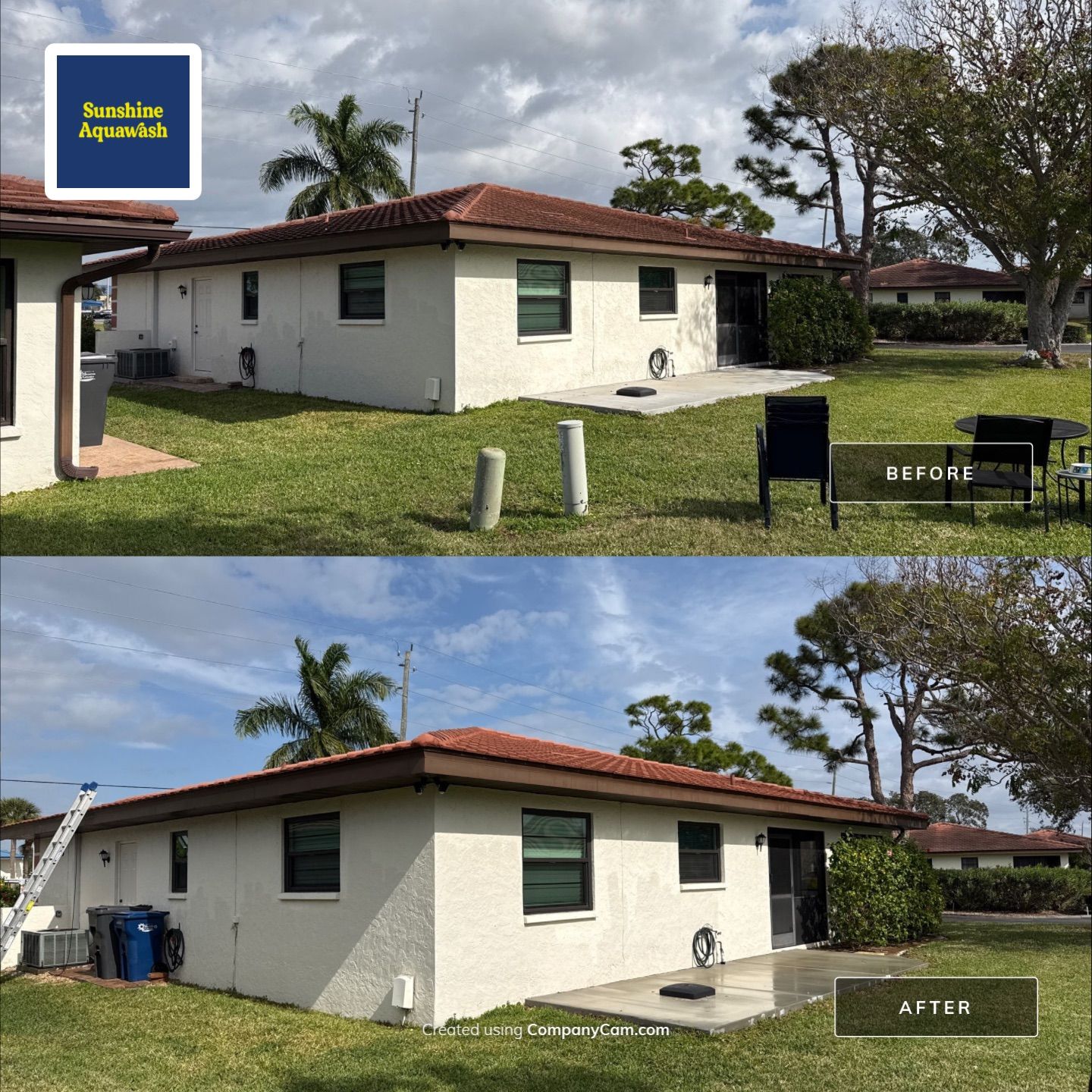 Tile Roof Cleaning in Vivienda at Bradenton I – Bradenton, FL by Sunshine AquaWash