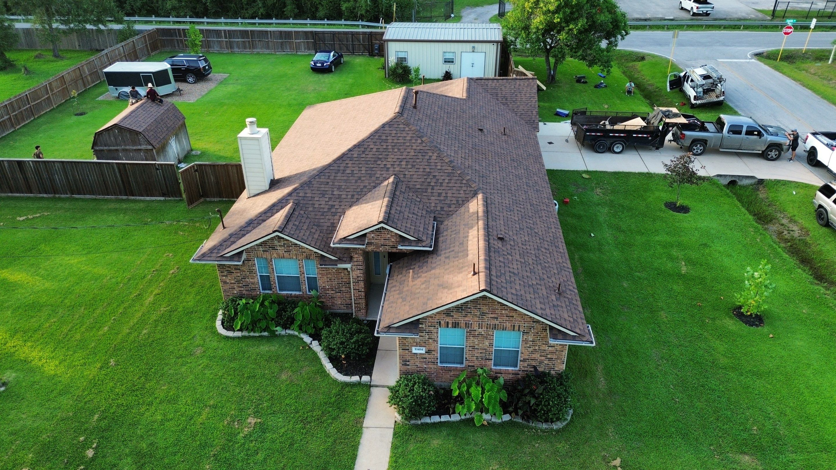 Huffman Roof Install by Modern BYLT Roofing & Construction