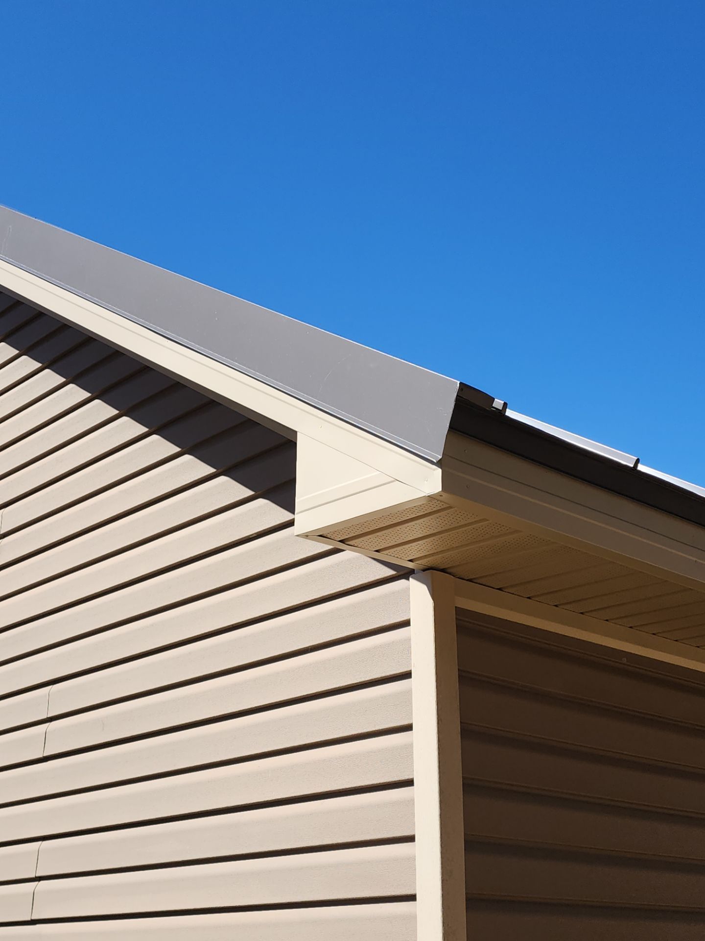 Residential Metal Roof Replacement using Reed's Metals: 26 GA. Standing Seam: Charcoal Grey by Hostetler Roofing
