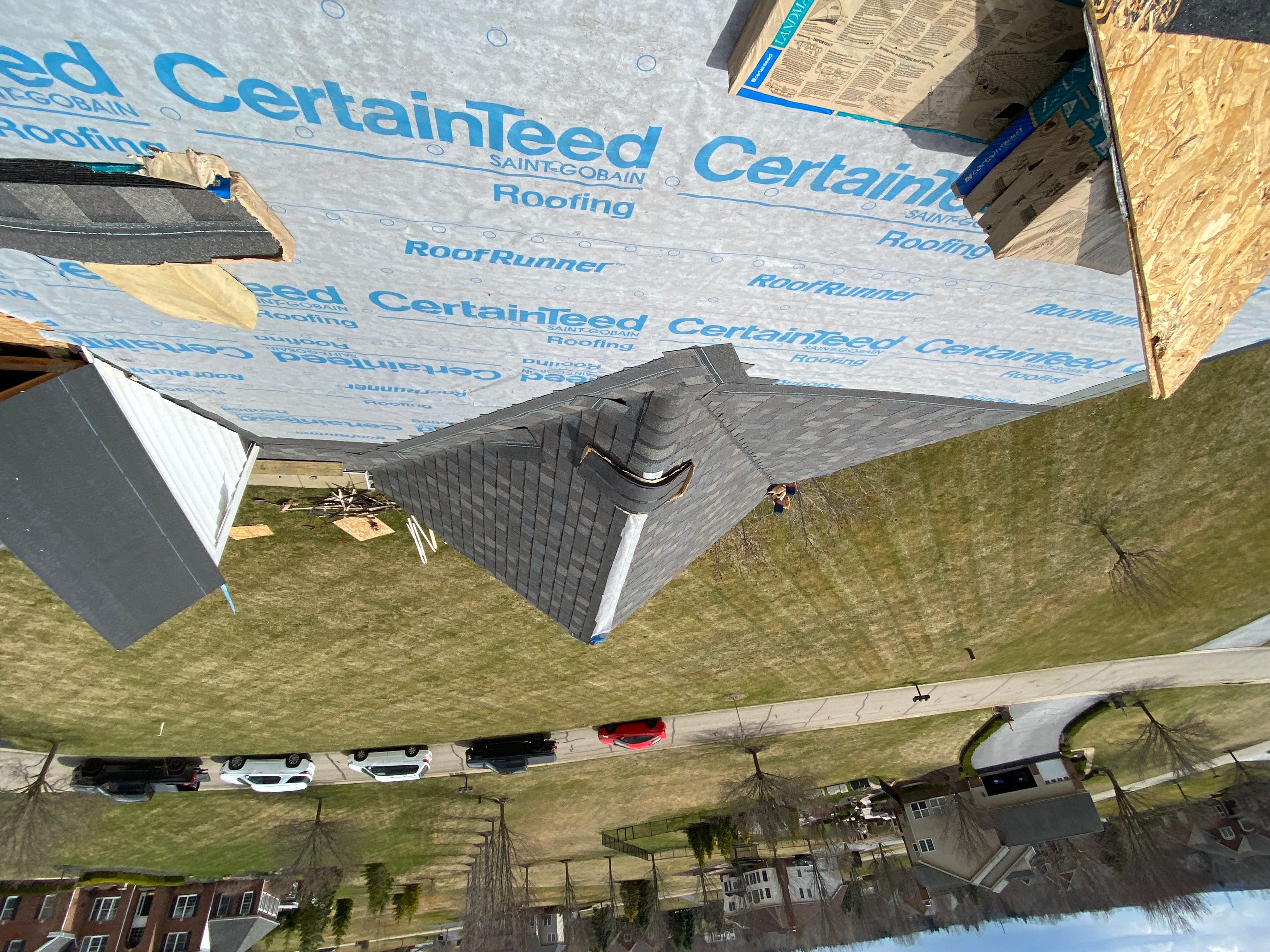 Roof Replacement using CertainTeed Landmark by 180 Contractors