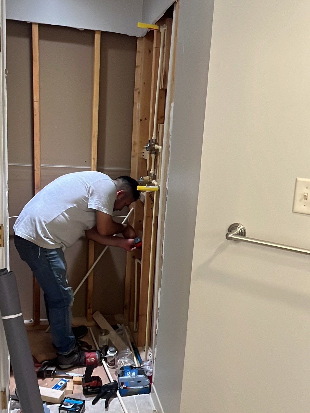 Bathroom Remodel by Greenspring Construction Services