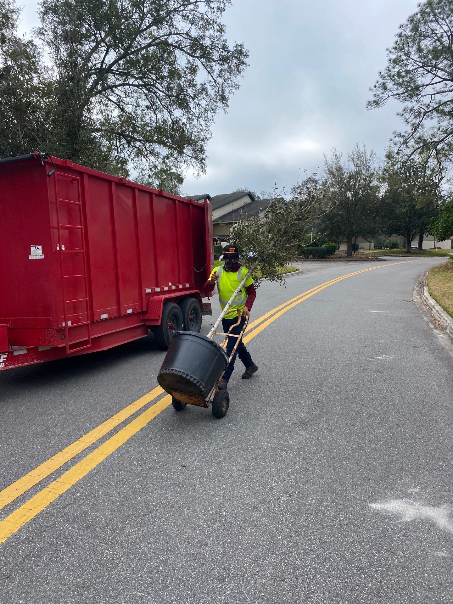 Deerwood Resident | Tree Install by ProGreen Services