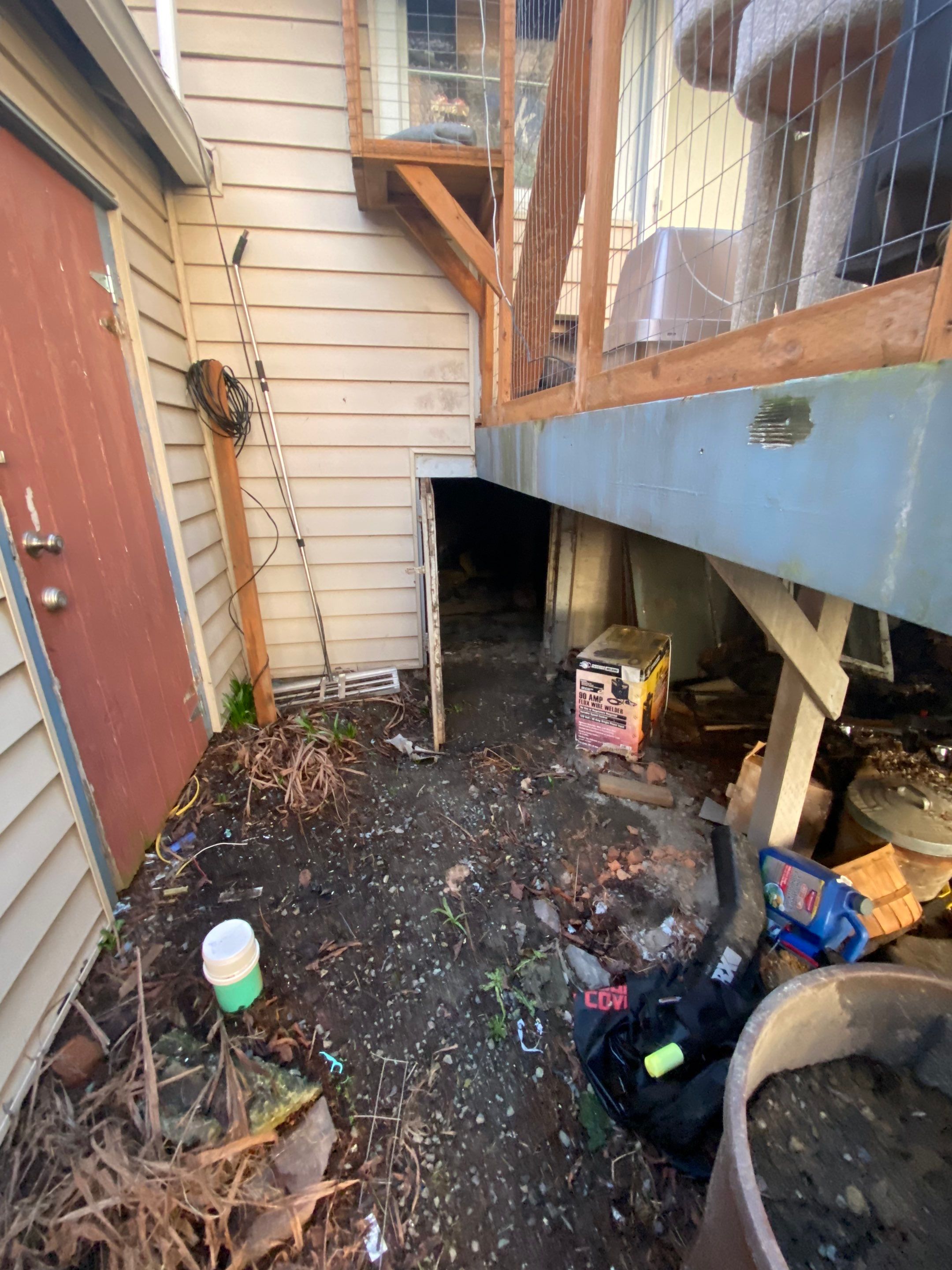 Crawlspace Transformation by Hausmeister Home Services INC