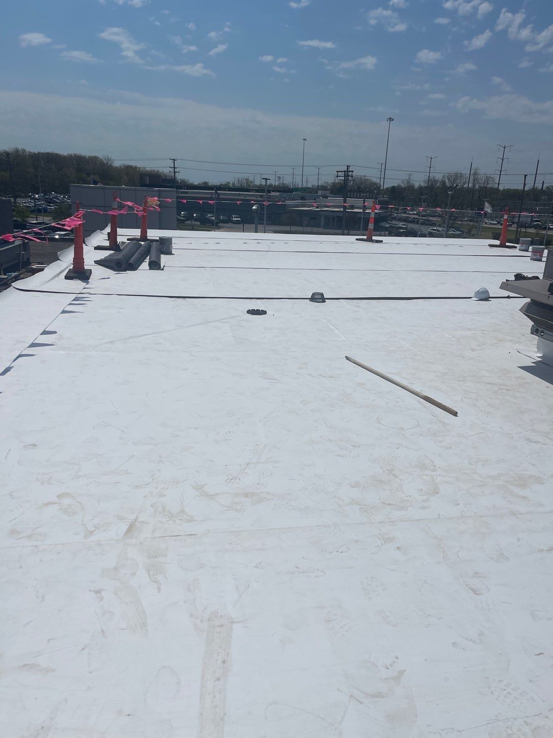 Ford Dealership - Re-Roof by Pink Roofing