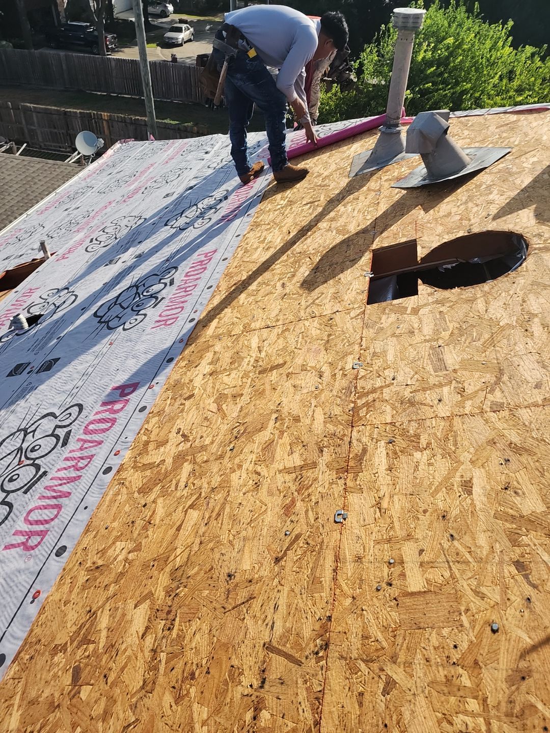 Residential Roofing Installation using Owen's Corning Duration (Lifetime) Shingles by Roof Repair Services LLC