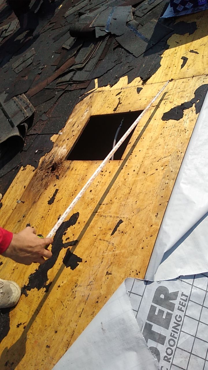 Residential Roofing Installation using Roof Replacement by American Roofing & Construction LLC