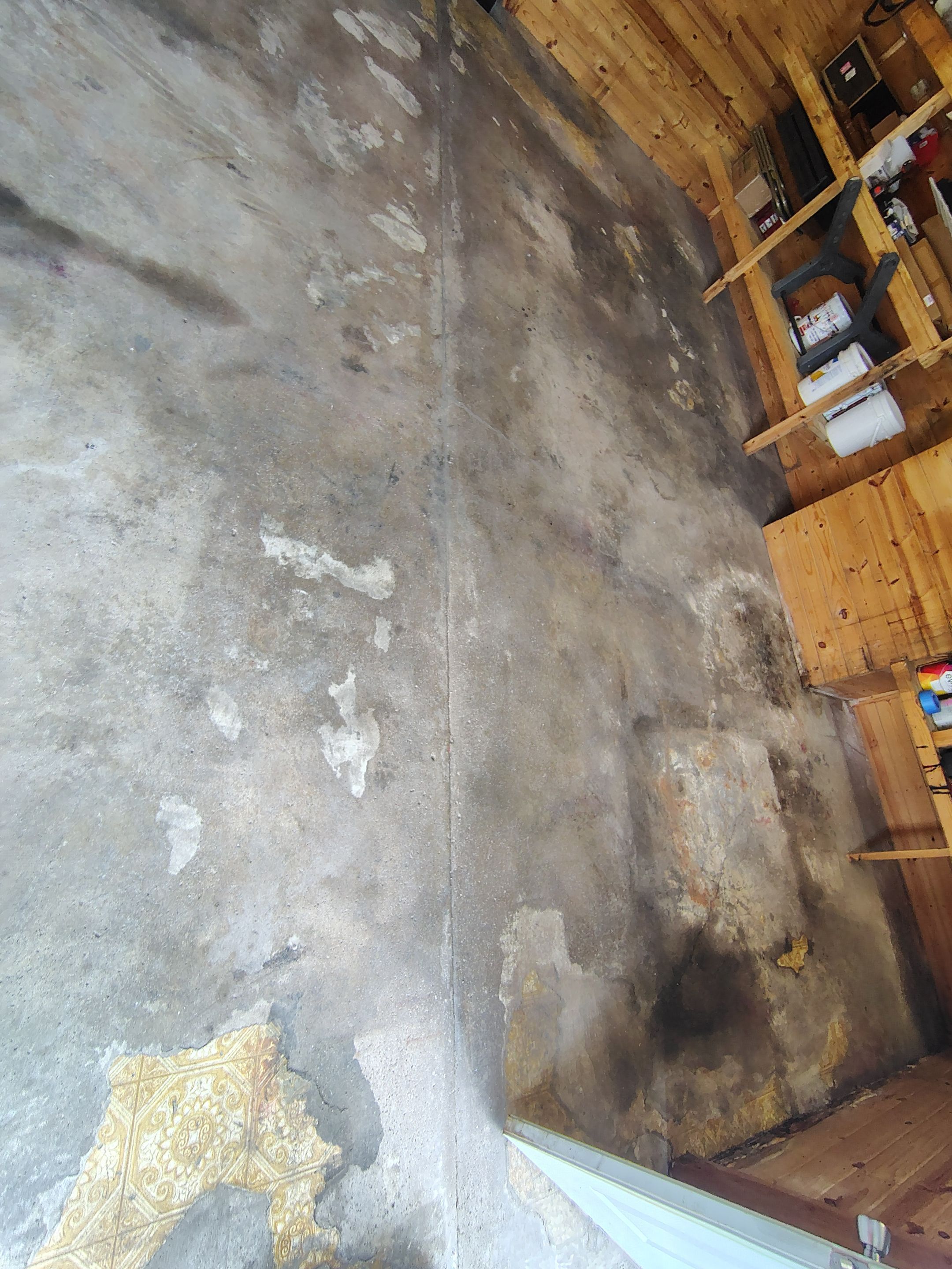 Commercial Epoxy Flake Floor Coating in Emmetsburg, Iowa by Select Painting, Coatings & Garage Cabinets