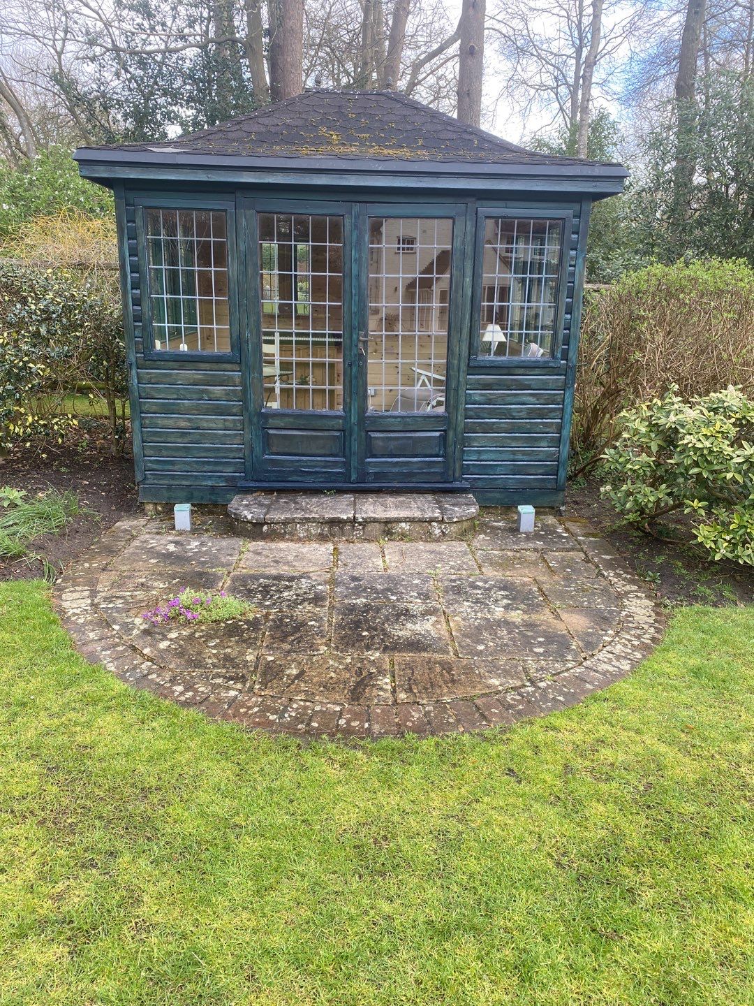 Patio Area Spring Clean using honda 21 ltr/min by Ges Exterior Cleaning ltd