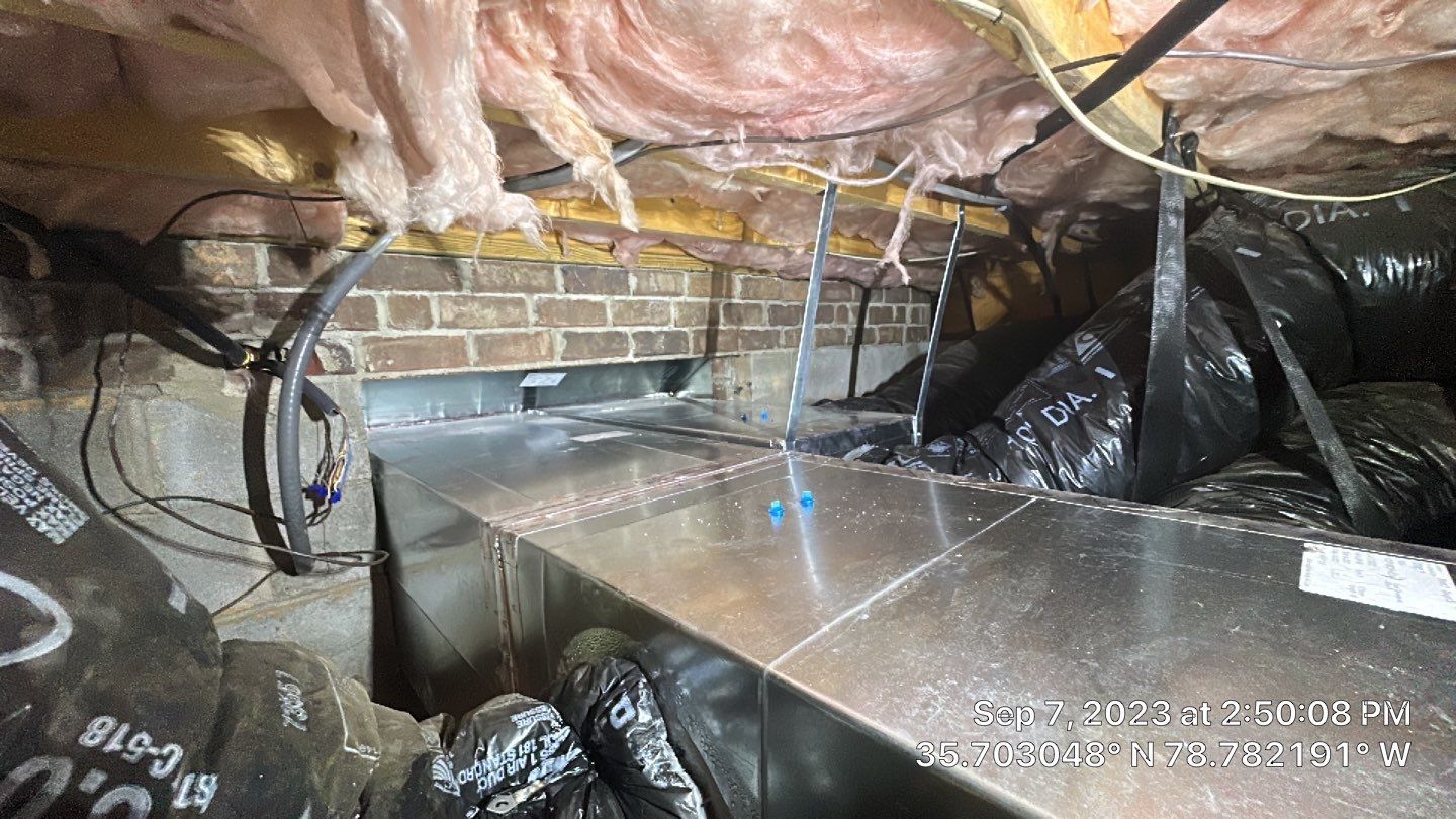 Trane Gas Package Unit Install by Nick's Mechanical LLC.