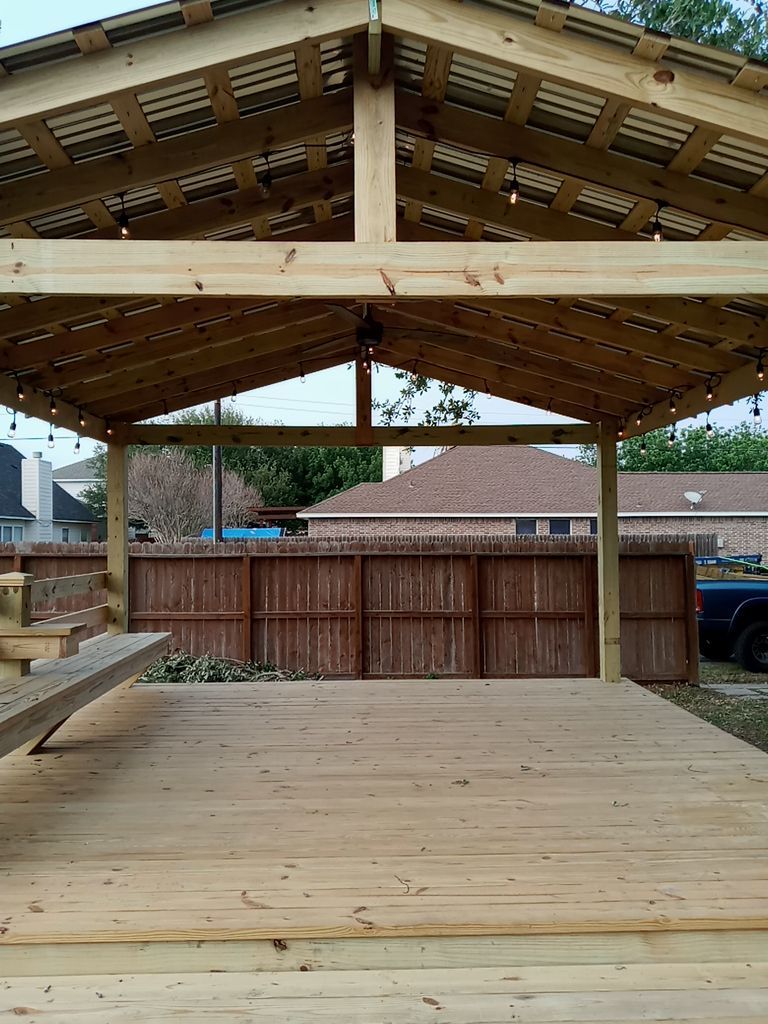 Back Yard Dance Party by Bayfront Roofing and Construction