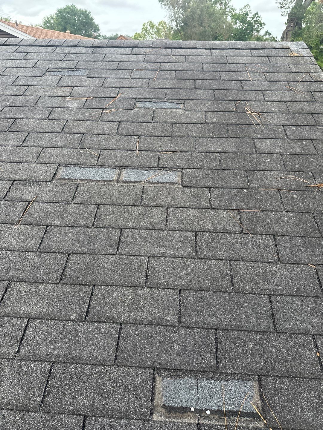 Hail Damage using Owen's Corning Duration (Lifetime) Shingles by Roof Repair Company
