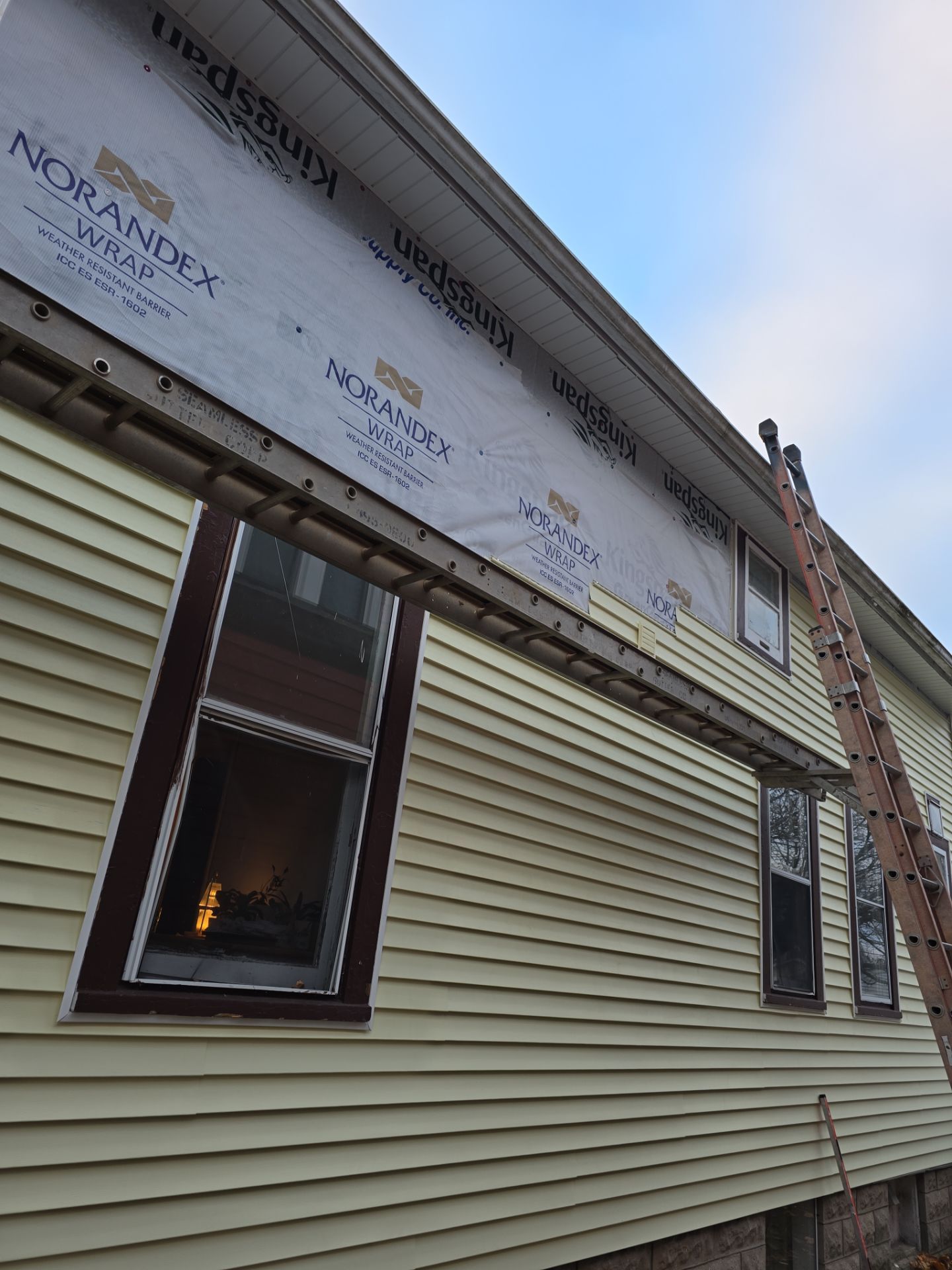Sunshine siding install !  by Gellings Roofing & Siding