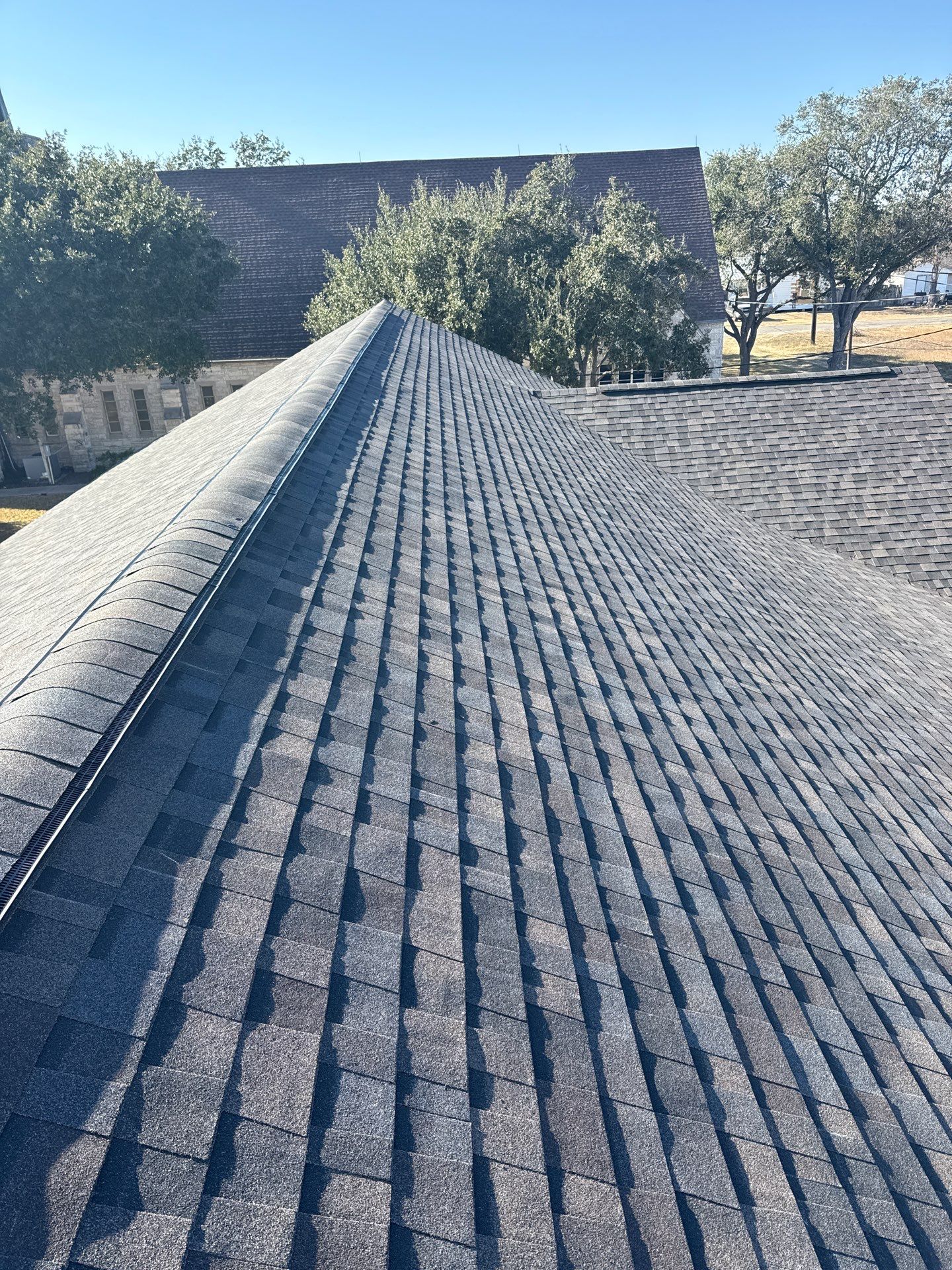 Bishop Church Roof by Bayfront Roofing and Construction