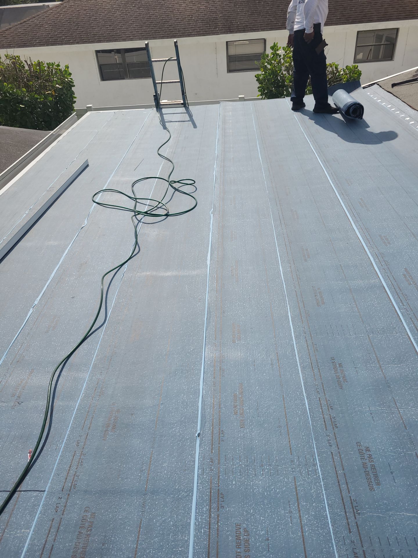 Flat Roof Replacement and Fascia Repair in Margate by Aastro Roofing