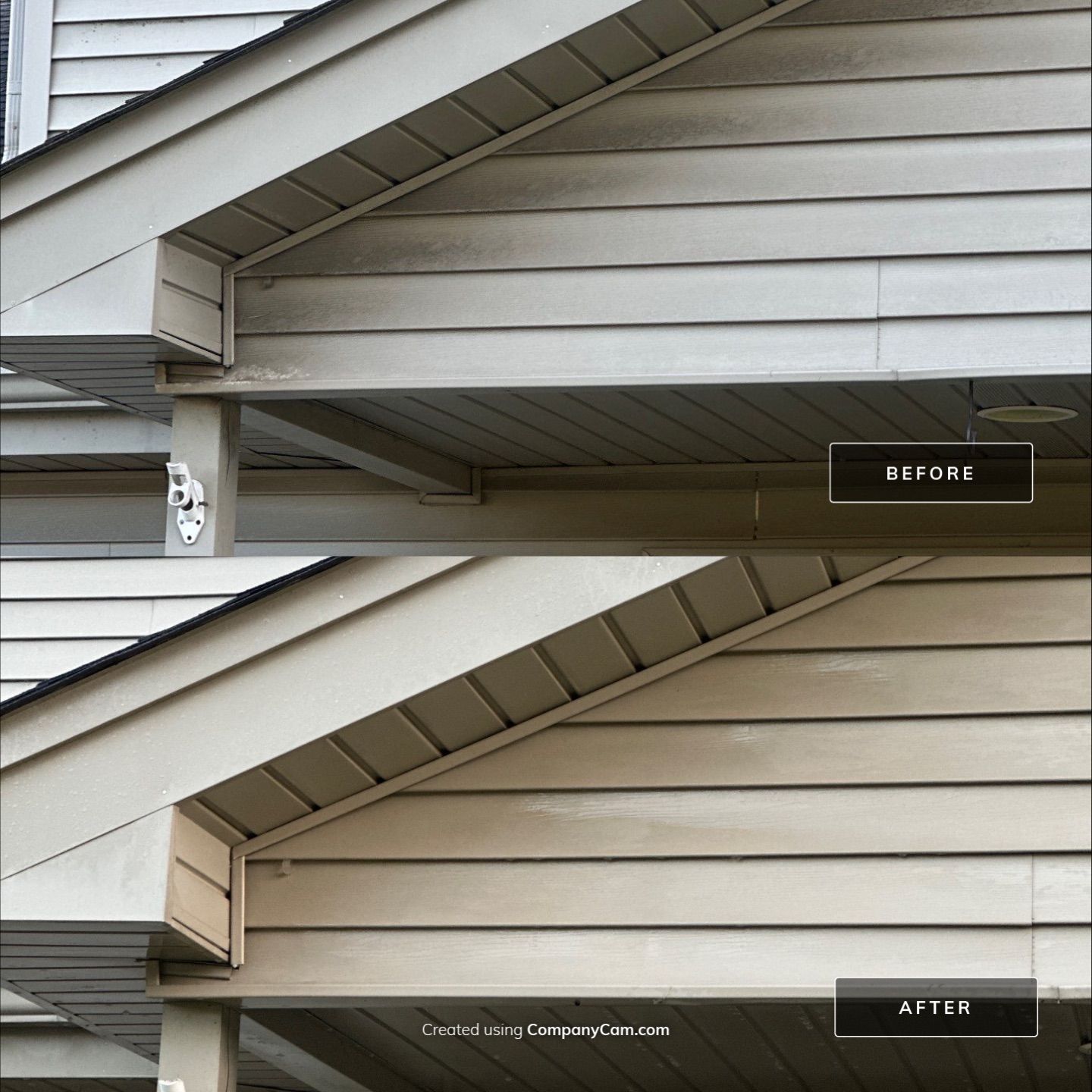 Project in Glenview by Simmons Power & Soft Washing