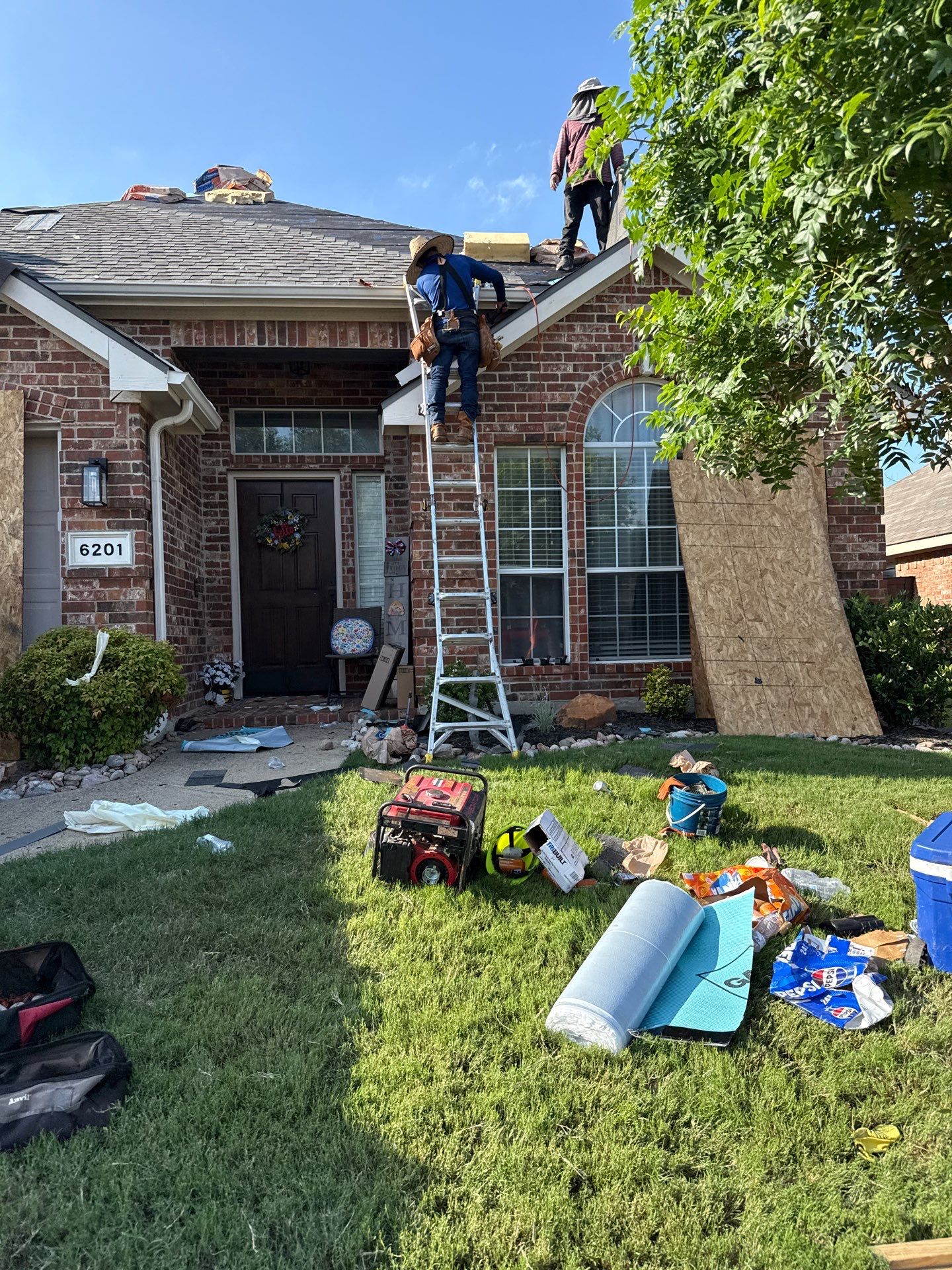 Project in Sachse by Rhino Roofing and General Contracting, LLC