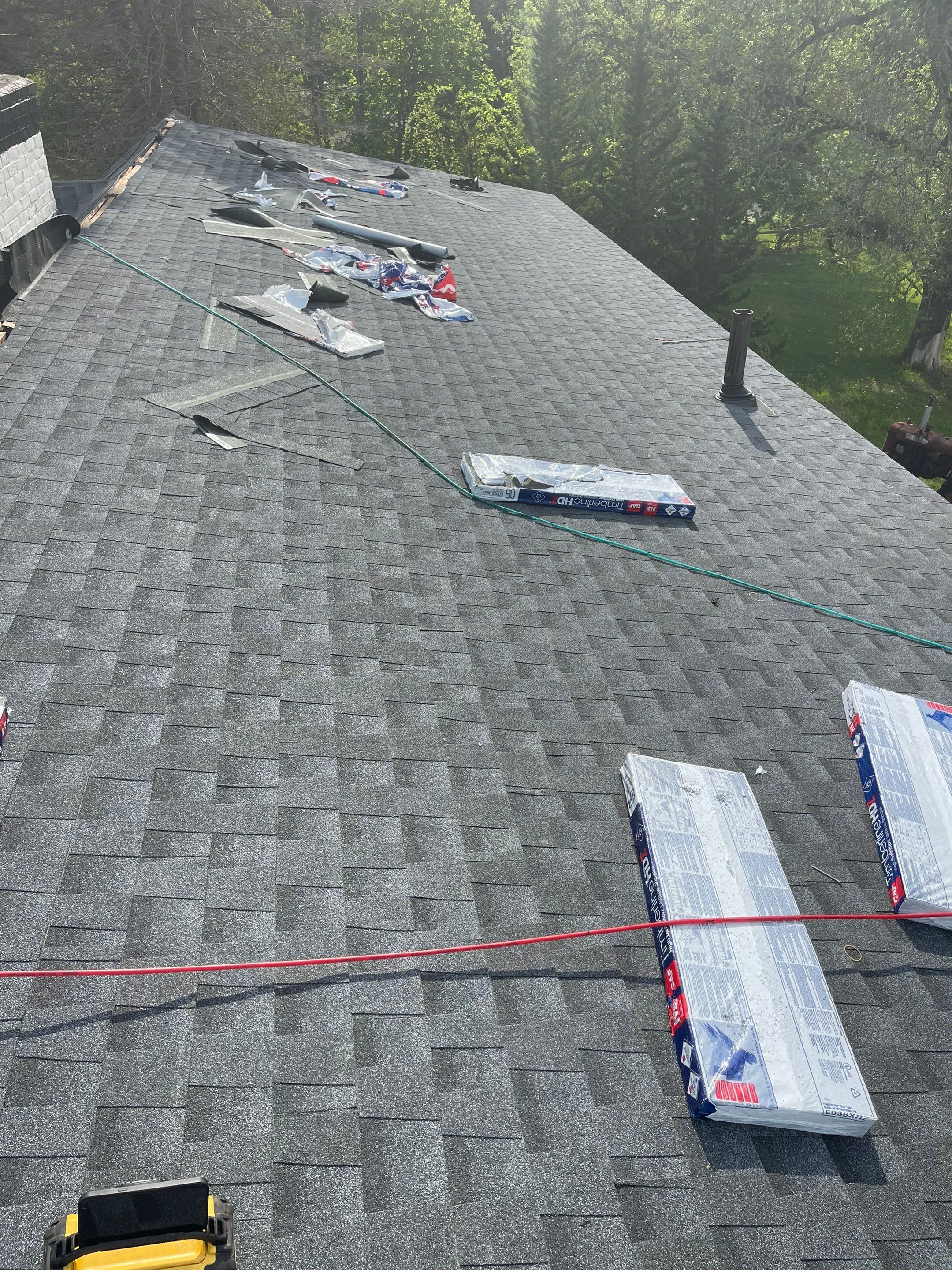 Residential Roofing Installation using GAF Timberline HDZ by Sensible Home Solutions