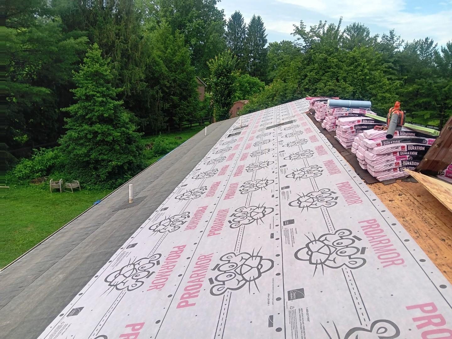 Roof Replacement with Owens Corning Duration Shingles by Frederick Roof Repair